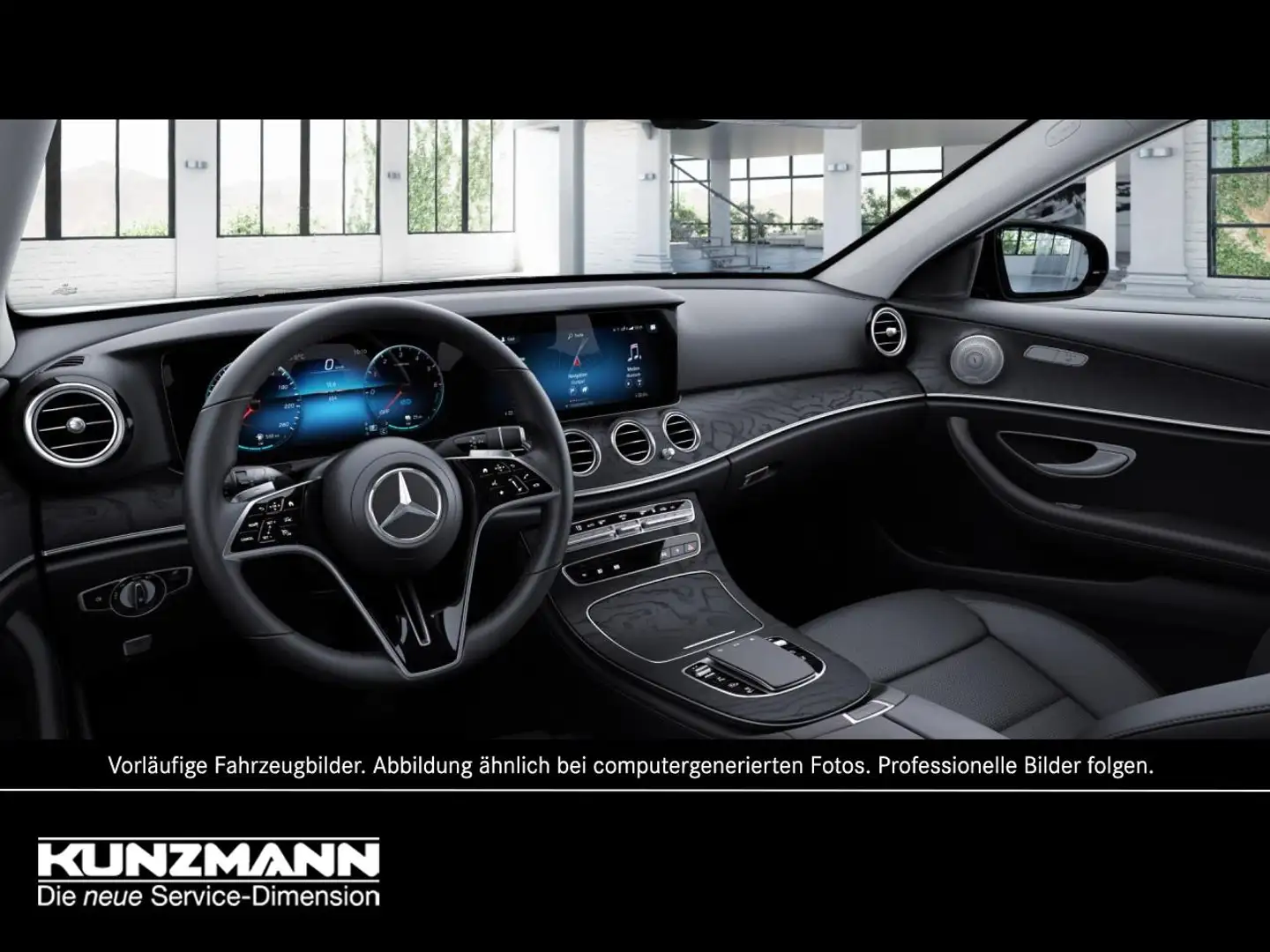 Mercedes-Benz E 300 de T Avantgarde Night Distronic+ AHK Blanc - 2