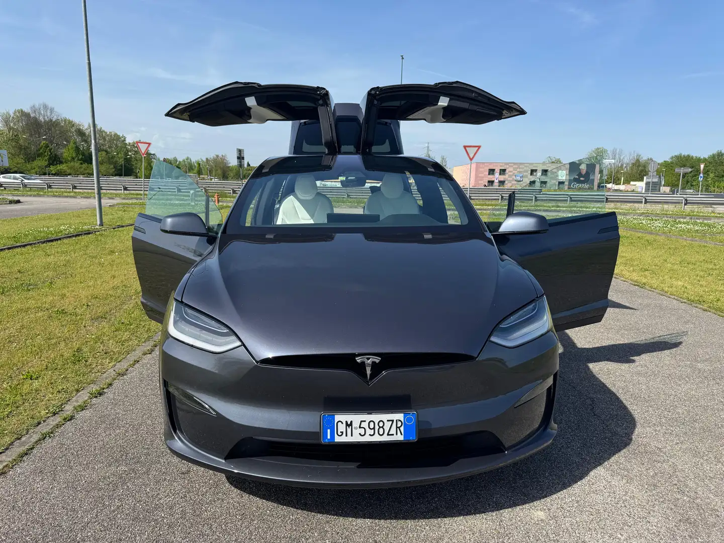 Tesla Model X PLAID 1020 CV IMMACOLATA GARANZIA ULTIMO MODELLO Šedá - 1