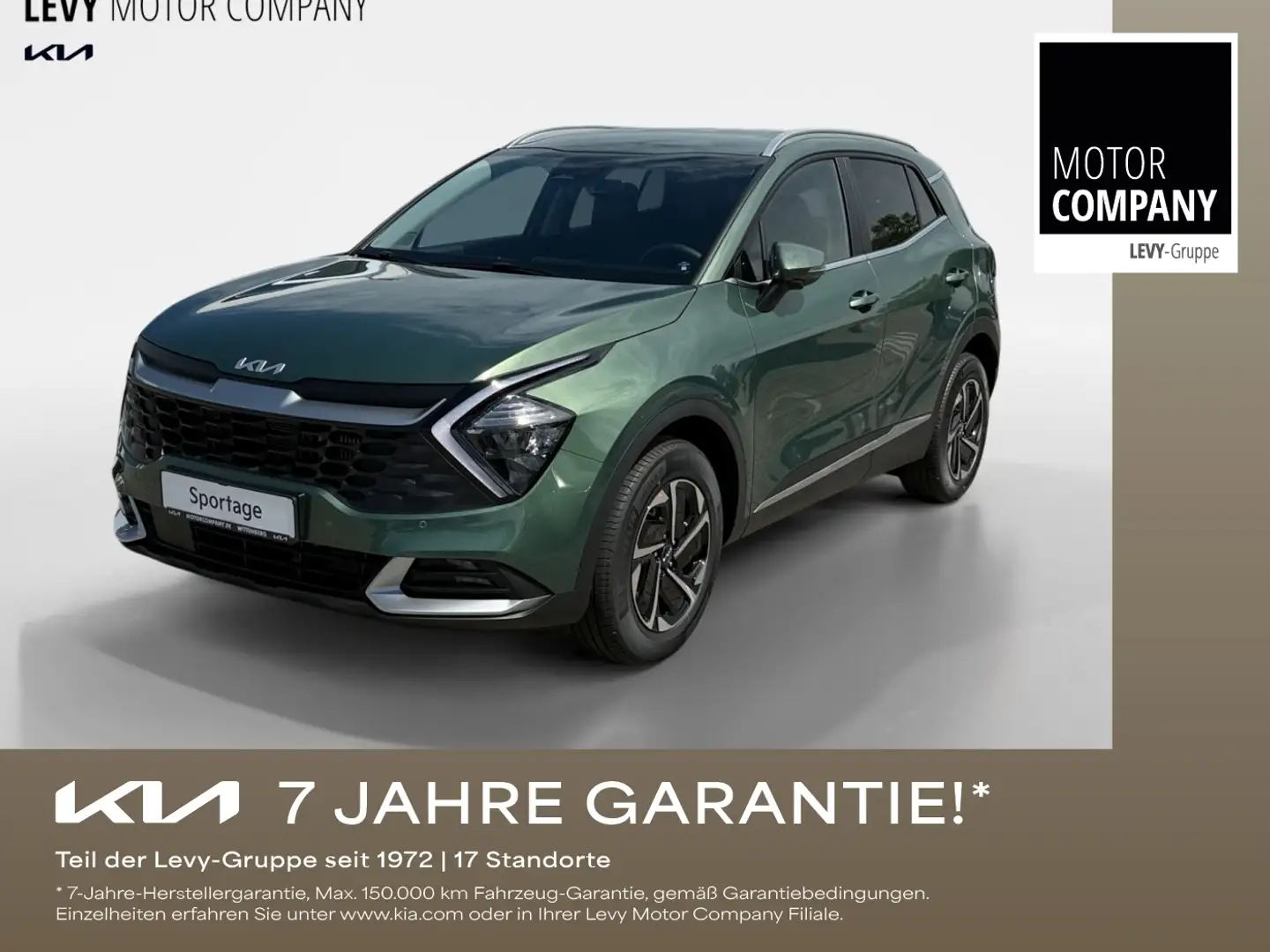 Kia Sportage 1.6  HEV Vision AWD ACC FLA 4xSHZ SpurH Groen - 1