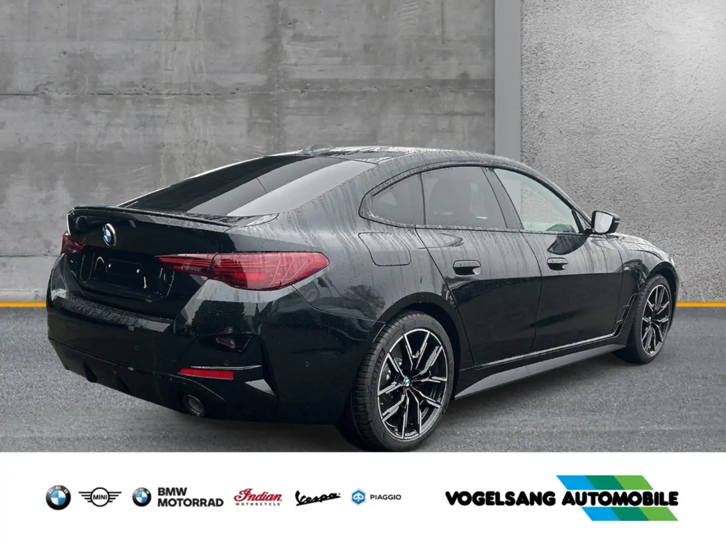 BMW 430 i xDrive Gran Coupe M Sport Pro Sportpaket AD AHK- Noir - 2