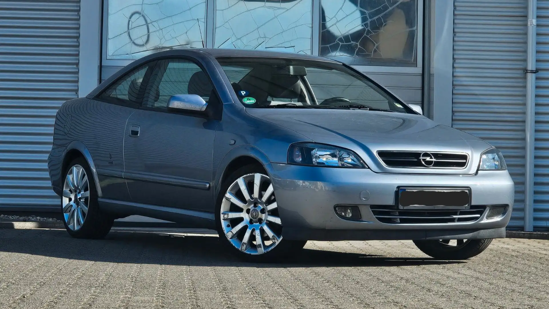 Opel Astra G Coupe 1.8 16V Silverstone Silber - 1