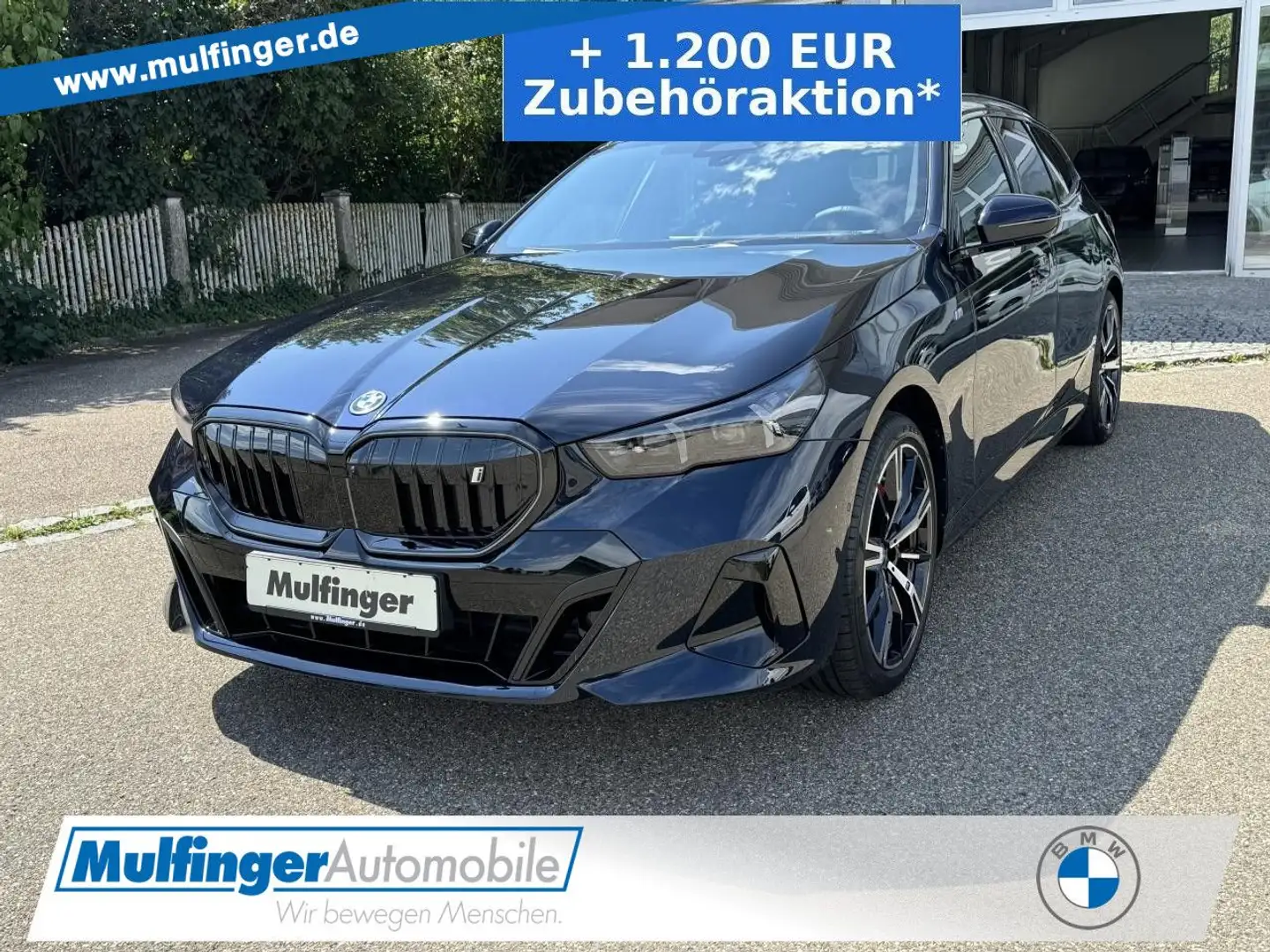BMW i5 e40 T.M Pro HUD ACC SuView B&W Int-Aktivl.AHK Schwarz - 1