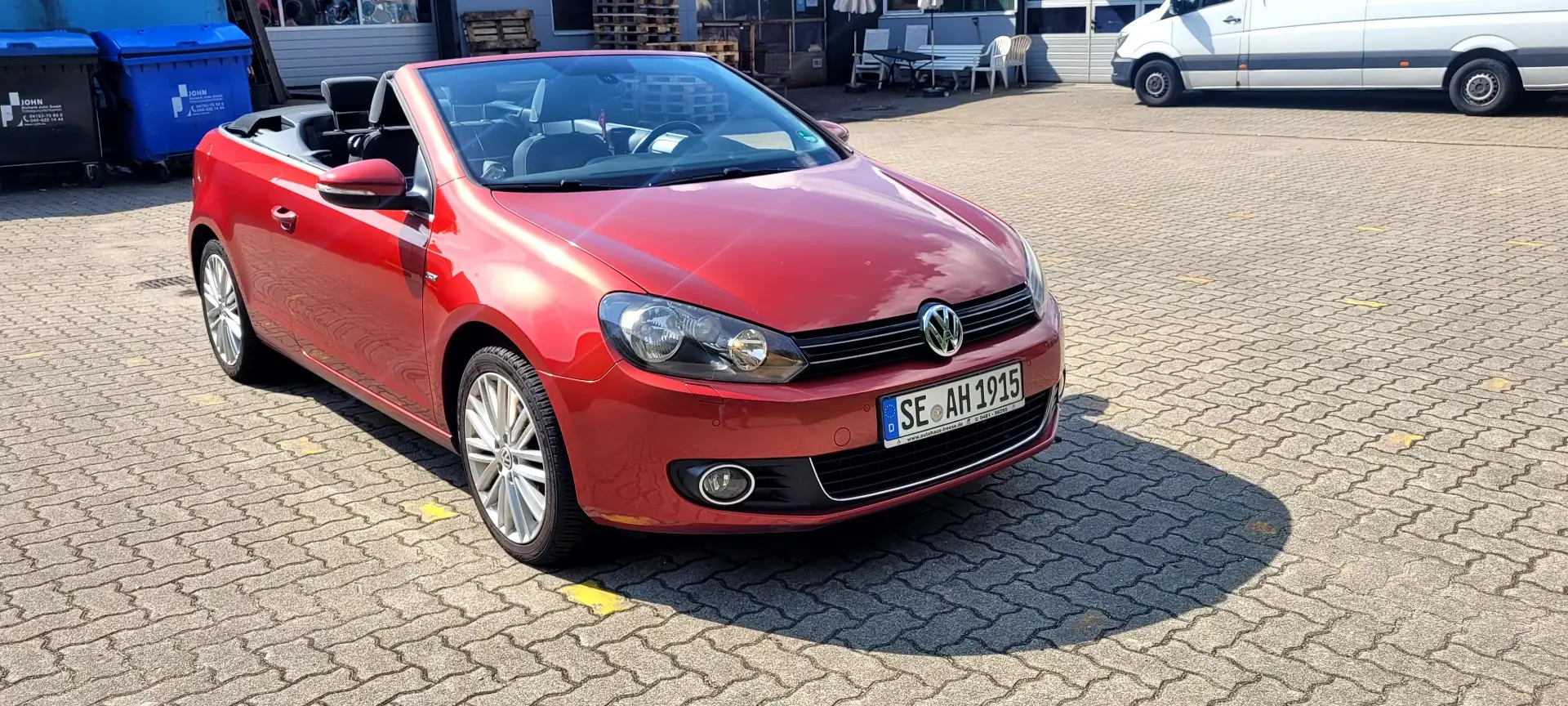 Volkswagen Golf Cabriolet Cup Červená - 2