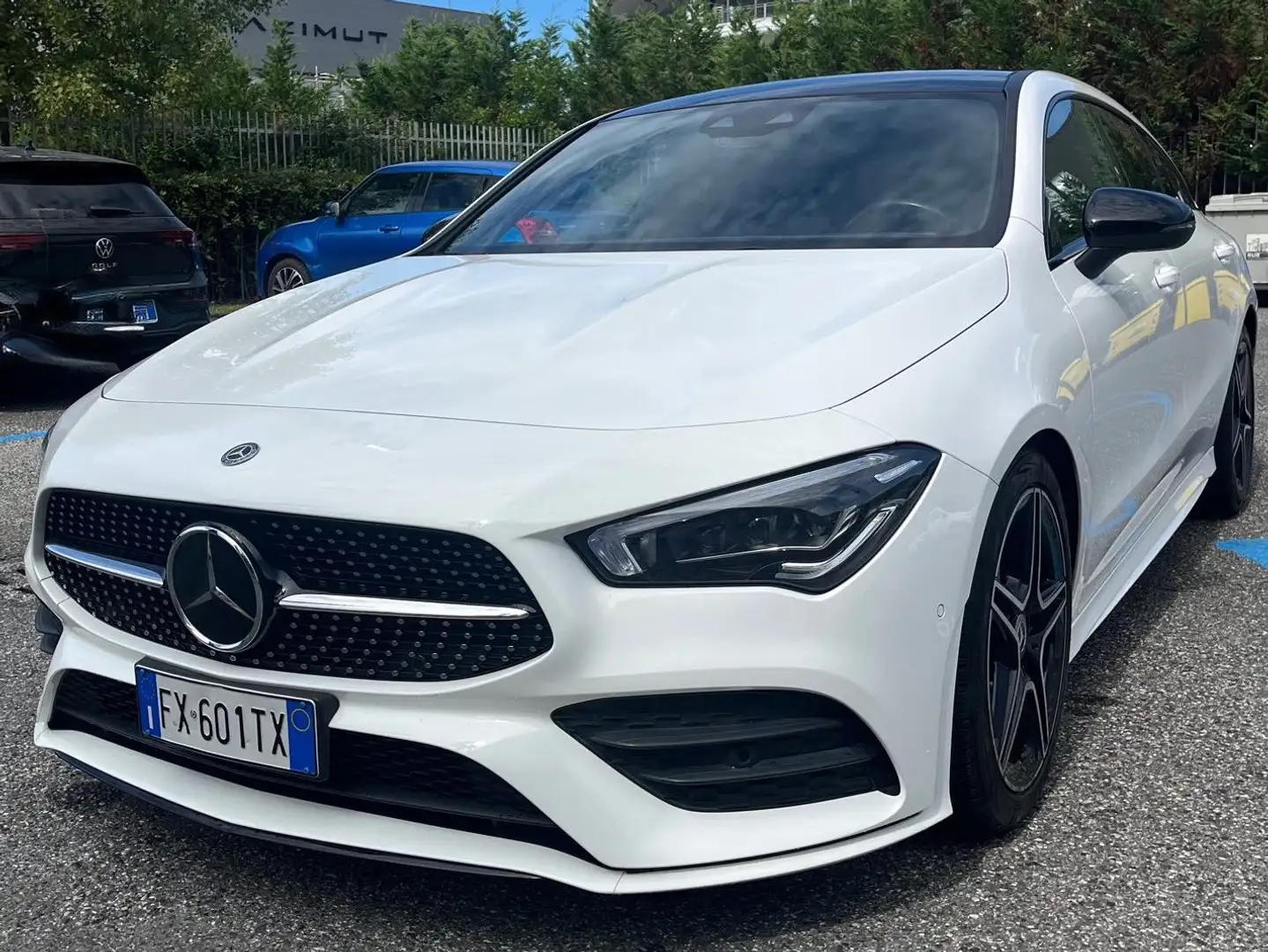 Mercedes-Benz 200 CLA 200d shooting brake premium Bianco - 2