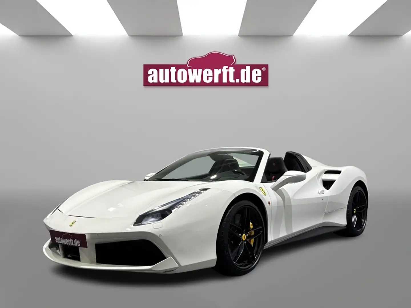 Ferrari 488 LED RACING SEATS CARBON CERAMIC MwSt. Blanc - 1