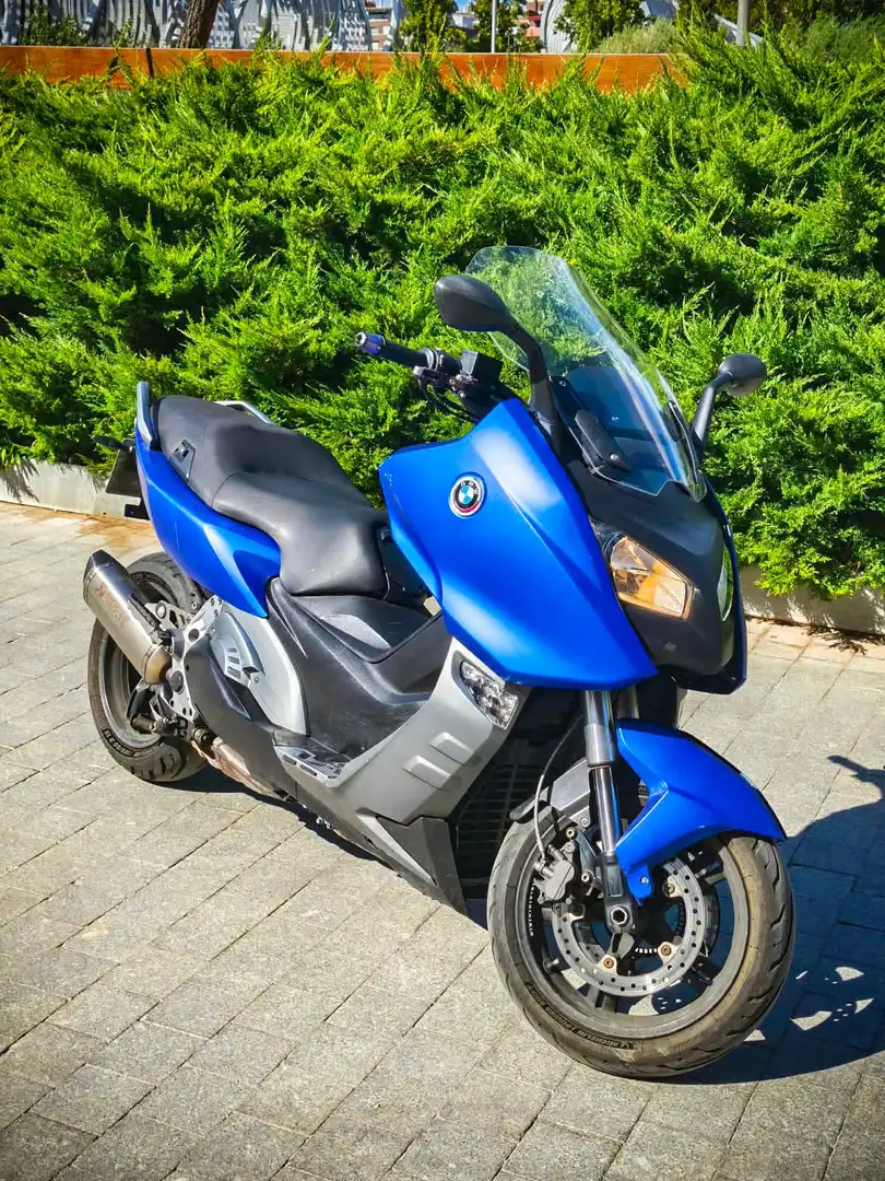 BMW C 600 Sport AKRAPOVIC Y VARIADOR J-COSTA Azul - 1