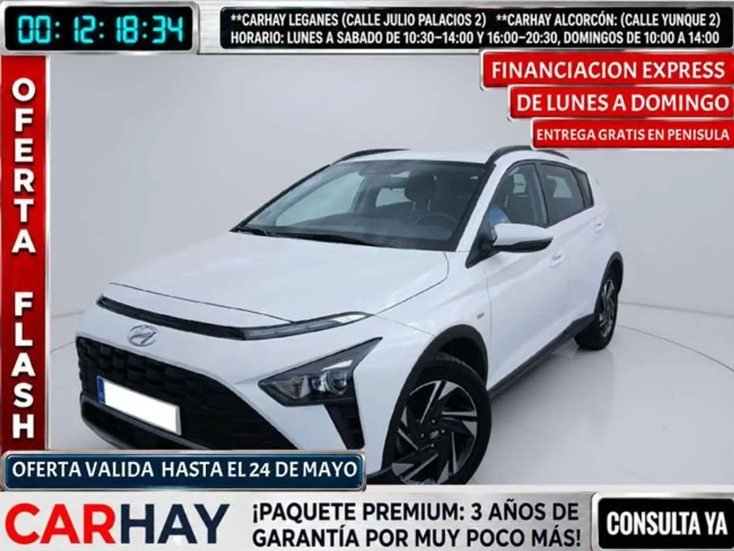 Hyundai BAYON 1.0 TGDI 74kW (100CV) 48V Maxx Blanco - 1