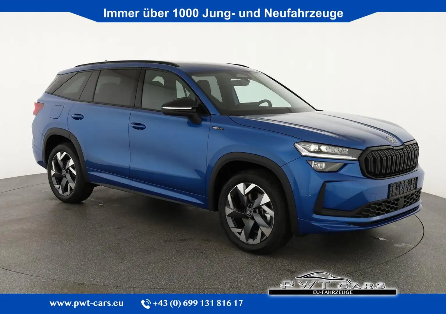 Skoda Kodiaq 2.0 TDI 142kW 4x4 Sportline DSG Sportline, 7-Si... Blau - 1