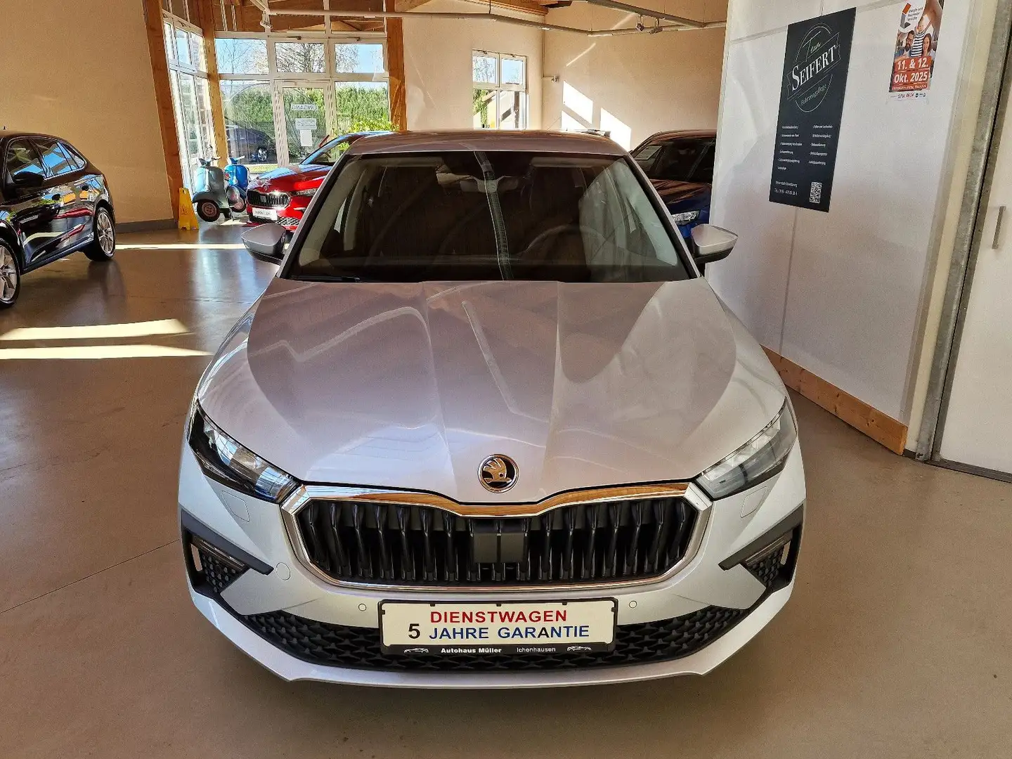 Skoda Scala II Top Selection AHK 5J-GAR KAMERA LED PD Argent - 2