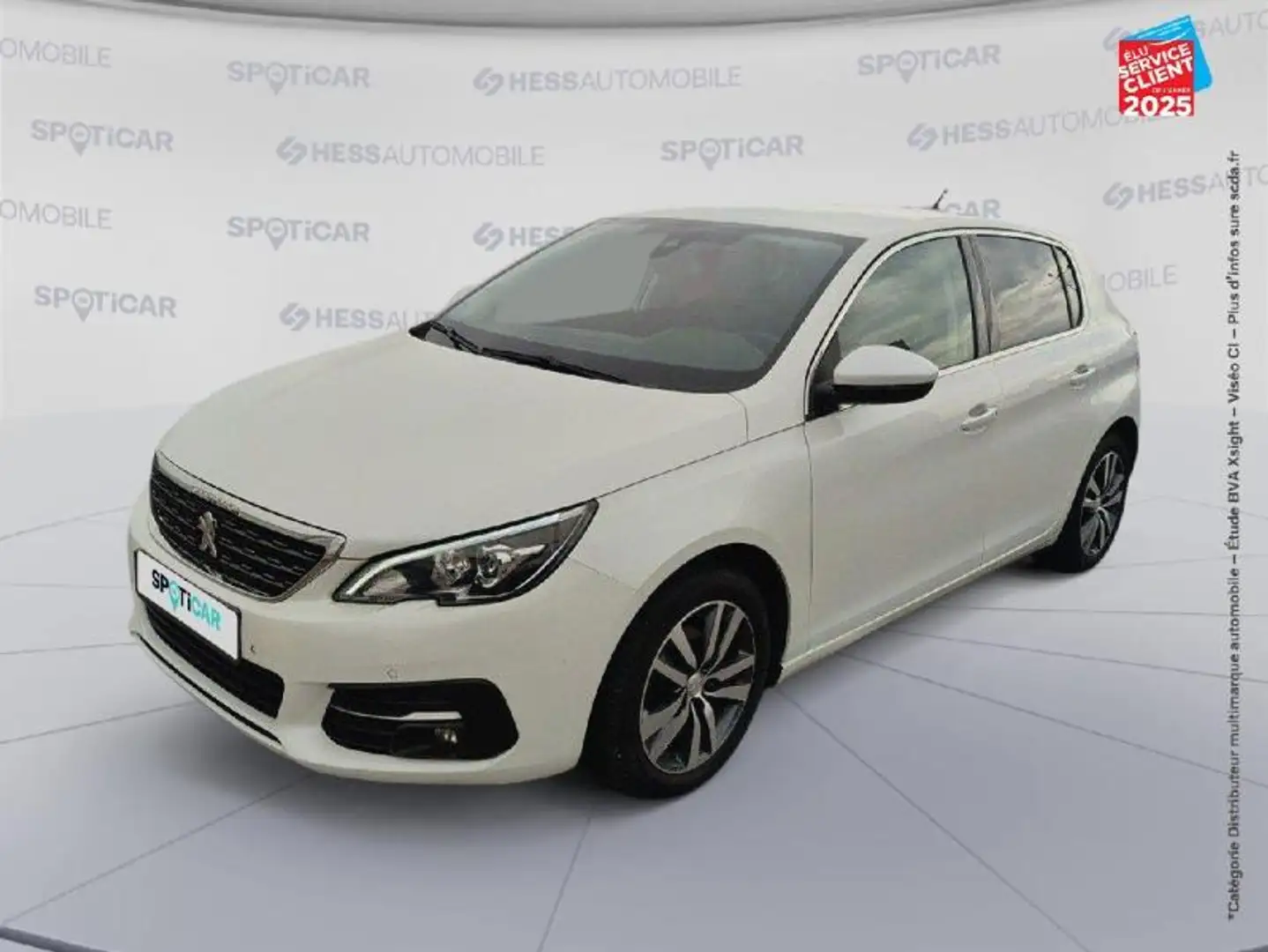 Peugeot 308 1.2 PureTech 110ch S\u0026S Allure Basse Consommat Blanco - 1