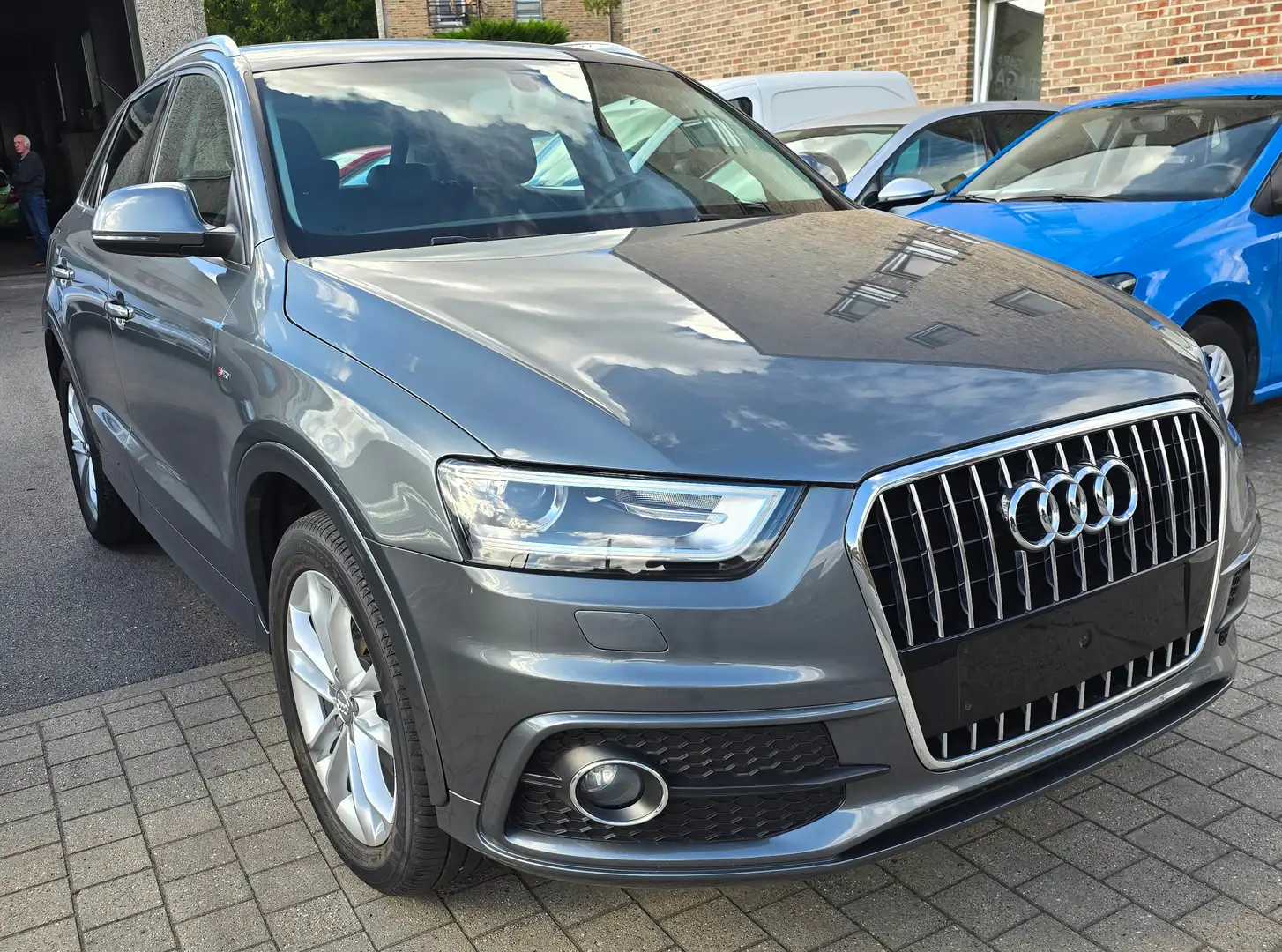 Audi Q3 Q3 1.4 TFSI S line S tronic 114 341 KM CAR PASS Gris - 1
