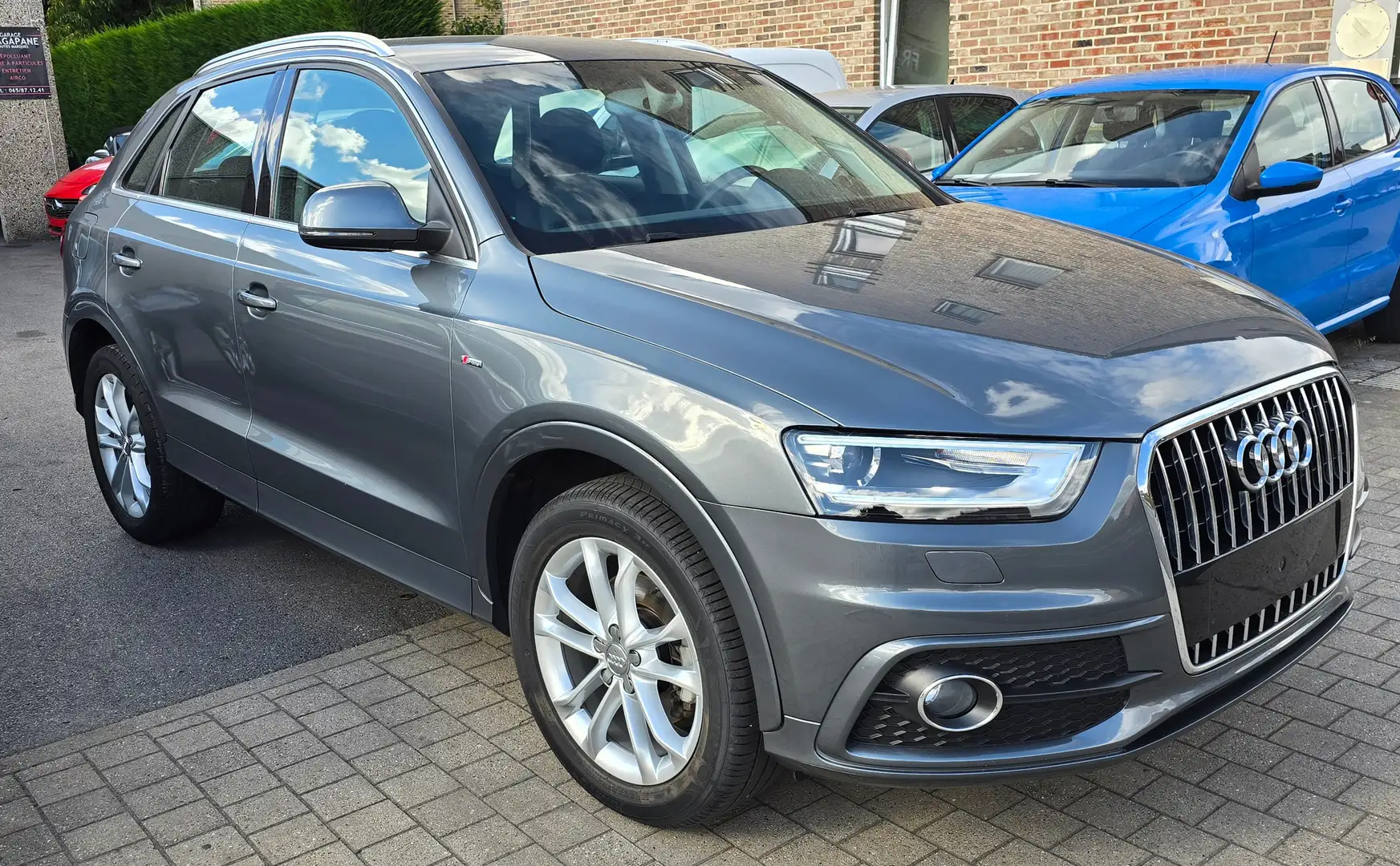 Audi Q3 Q3 1.4 TFSI S line S tronic 114 341 KM CAR PASS Gris - 2