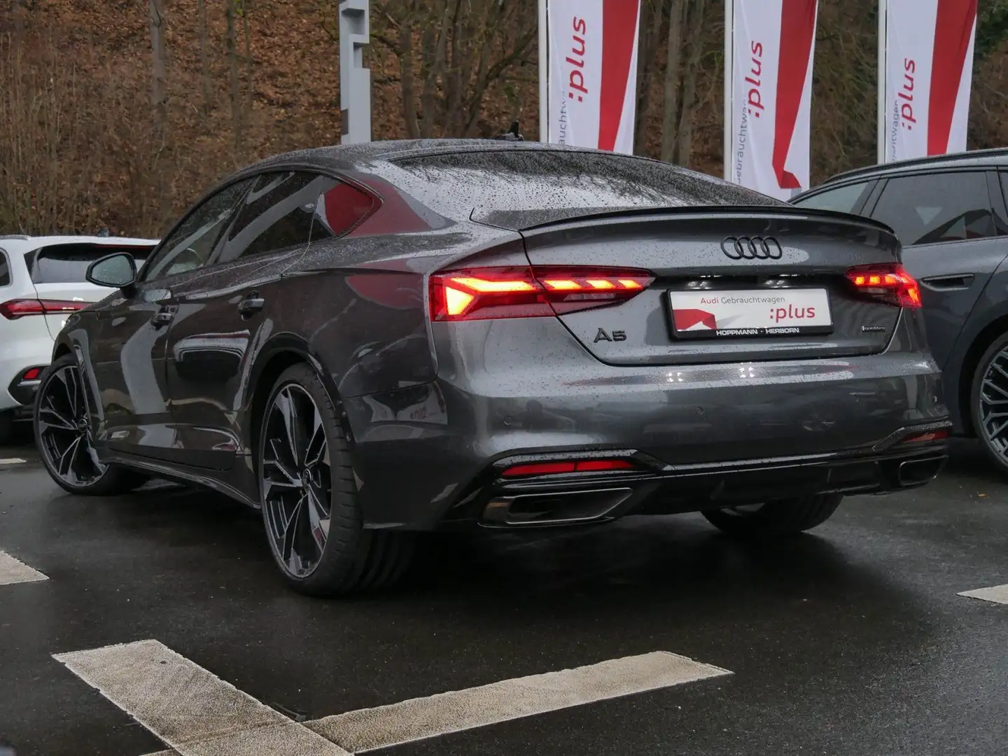 Audi A5 40 TFSI quattro S line Matrix-LED A Grau - 2