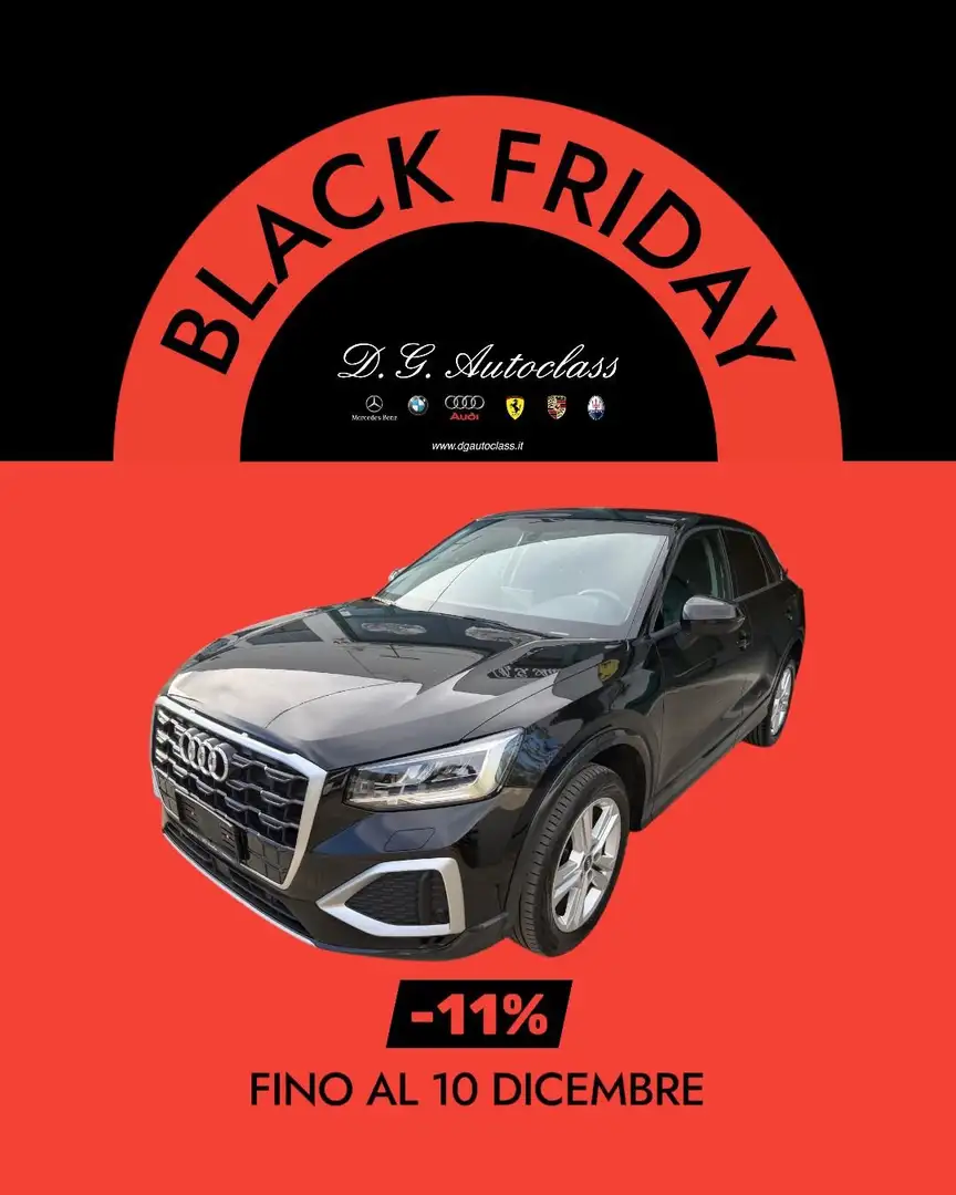 Audi Q2 30 TDI ADVANCED S-TRON PROMO BLACK FRIDAY Noir - 1