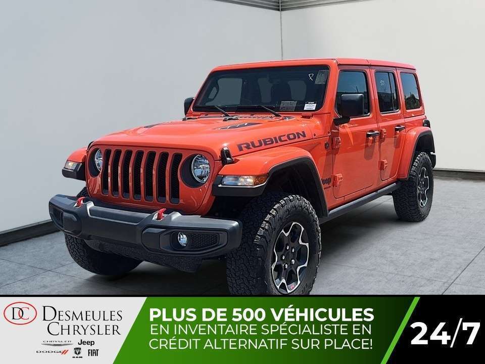 2023 Jeep Wrangler RUBICON 4 PORTES | BANC & VOLANT CHAUFF | HITCH