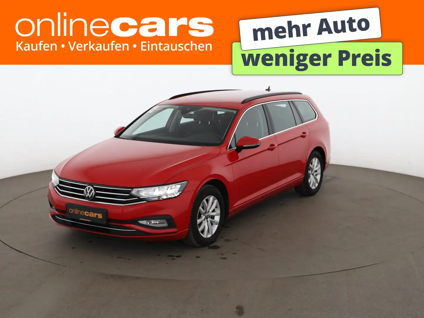 Volkswagen Passat Variant 2.0 TDI Business Aut LED RADAR NAV Rot - 1