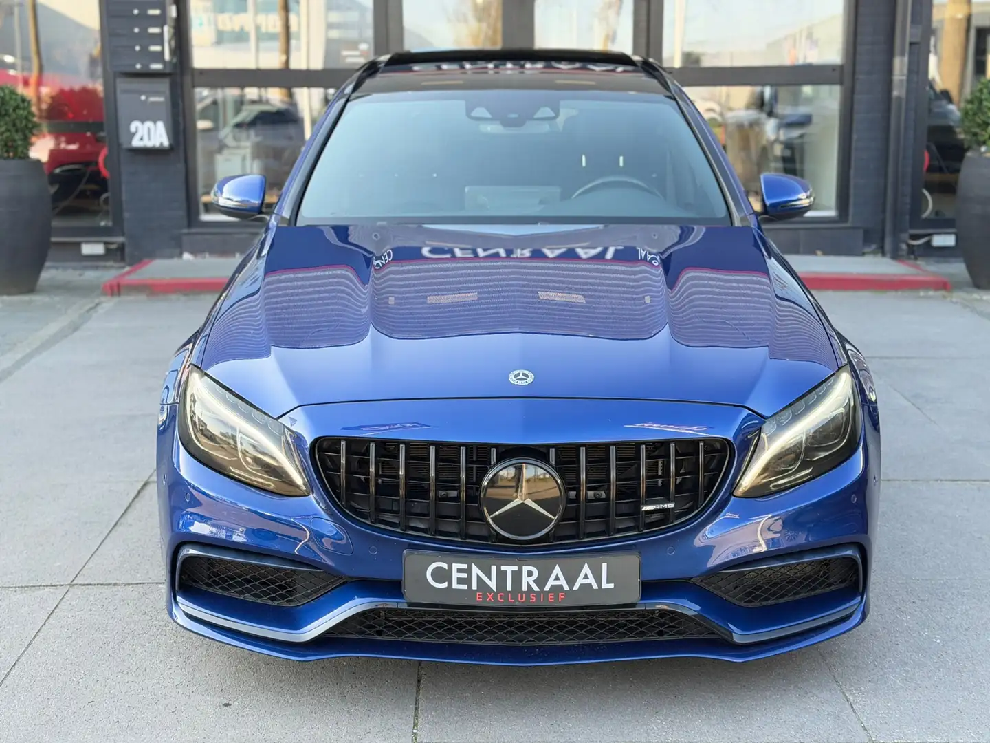 Mercedes-Benz C 63 AMG Estate C63 Pano|Burmester|Memory|Camera|ACC Blau - 2