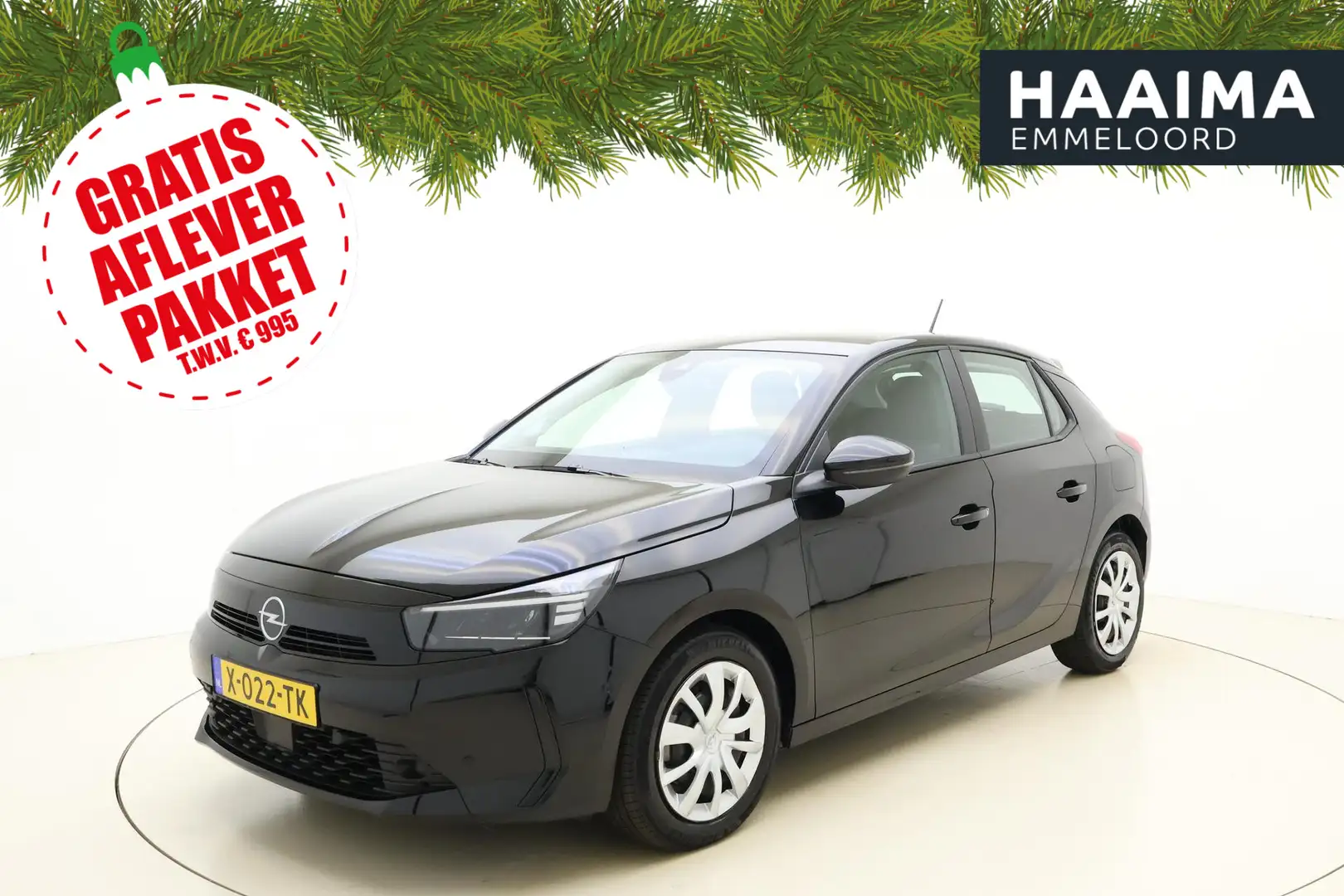 Opel Corsa 1.2 Turbo 100 PK | Navigatie via Carplay | Camera Zwart - 1