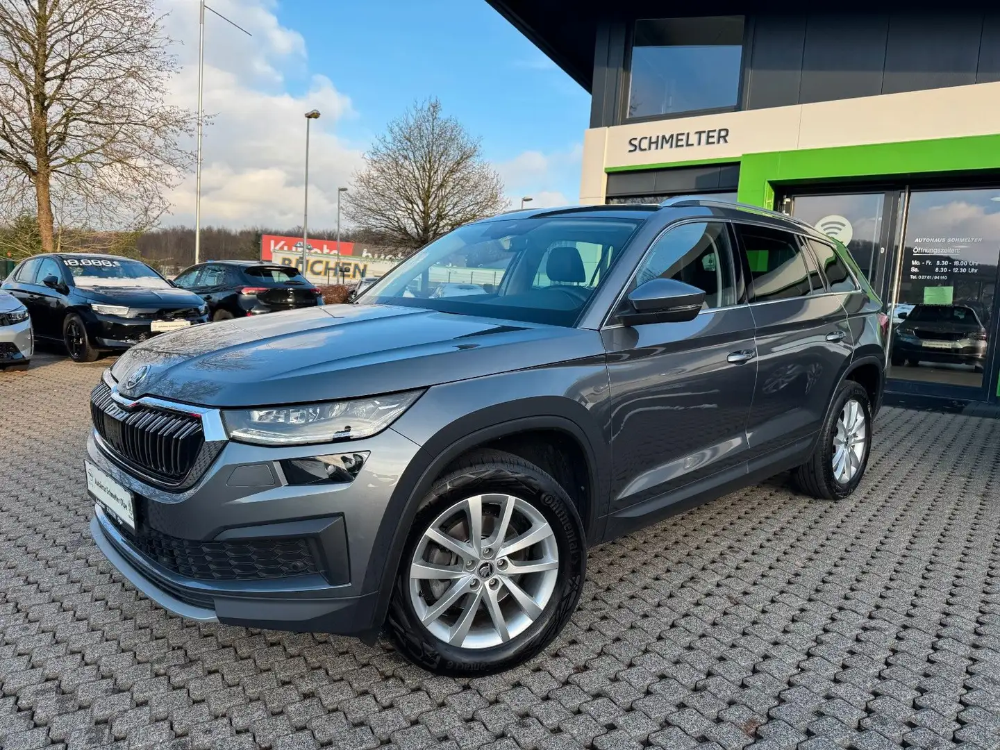 Skoda Kodiaq Style 4x4 Matrix-LED+PANO+AHK Gris - 1