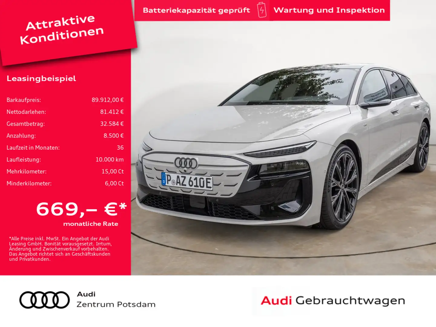 Audi A6 e-tron Beige - 1