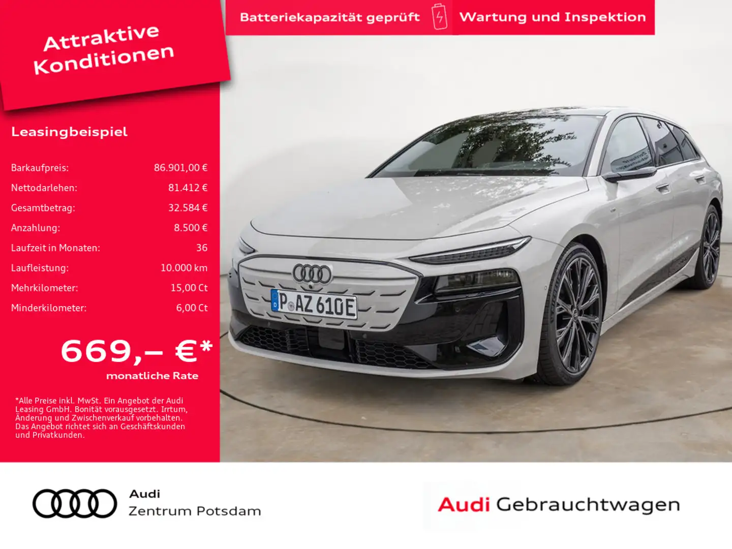 Audi A6 e-tron Beige - 1
