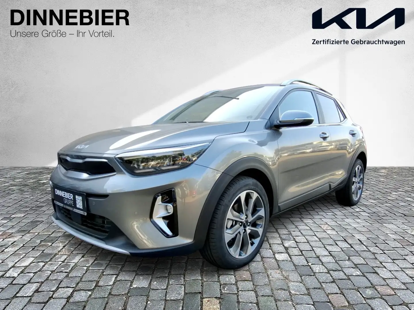 Kia Stonic Spirit Automatik+LED+Navi+Kamera+SHZ Gris - 2