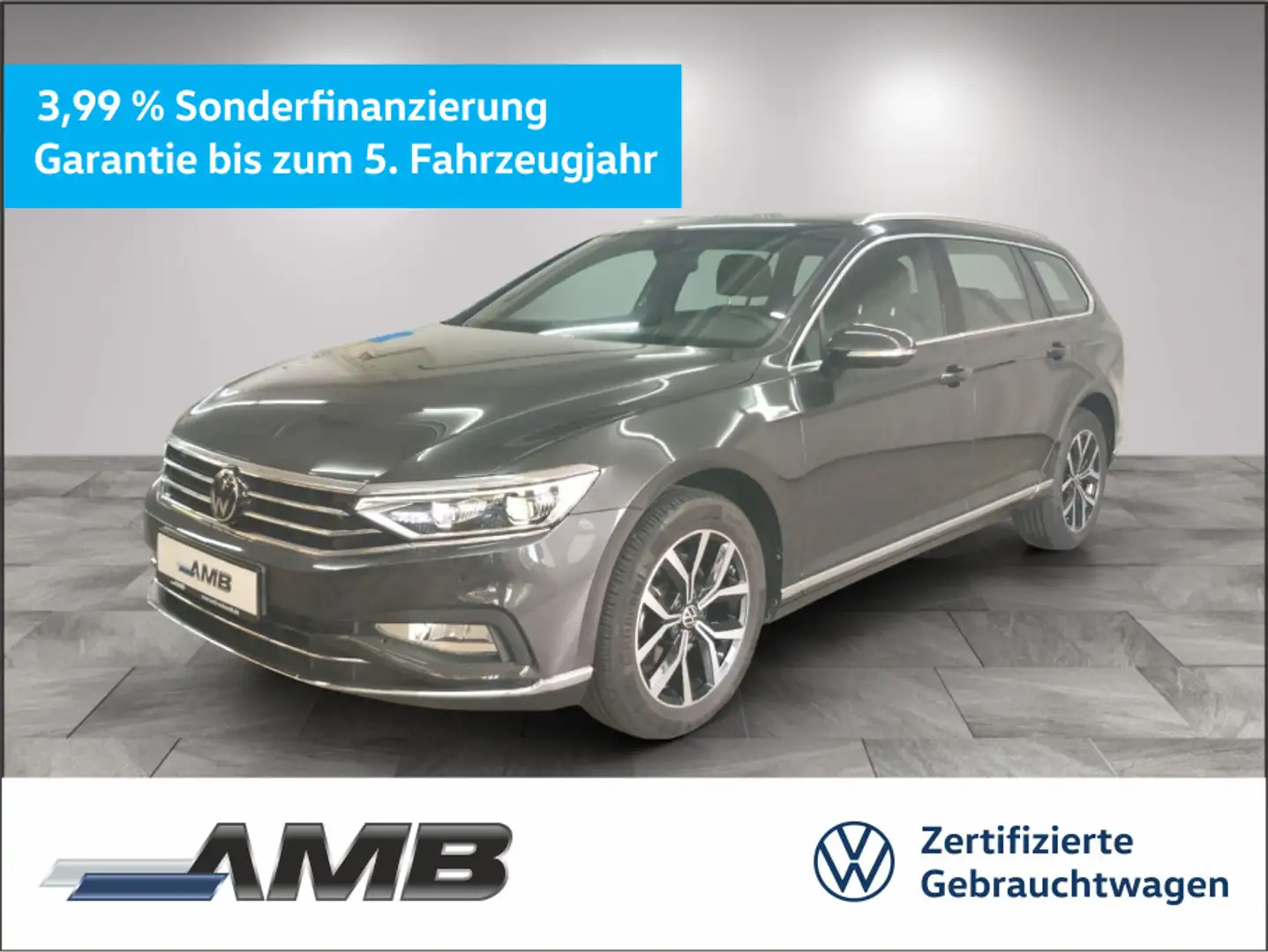 Volkswagen Passat Variant Elegance 2.0 TDI 4M AHK/02.29Gara Grau - 1