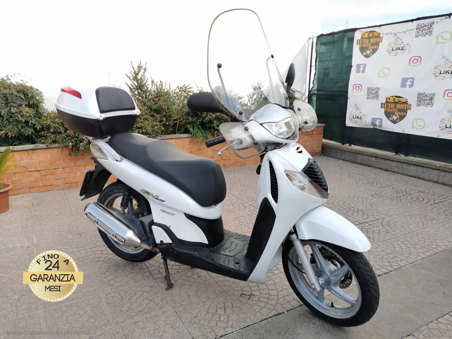 Honda SH 150 SH 150 RATE AUTO MOTO SCOOTER Bianco - 1