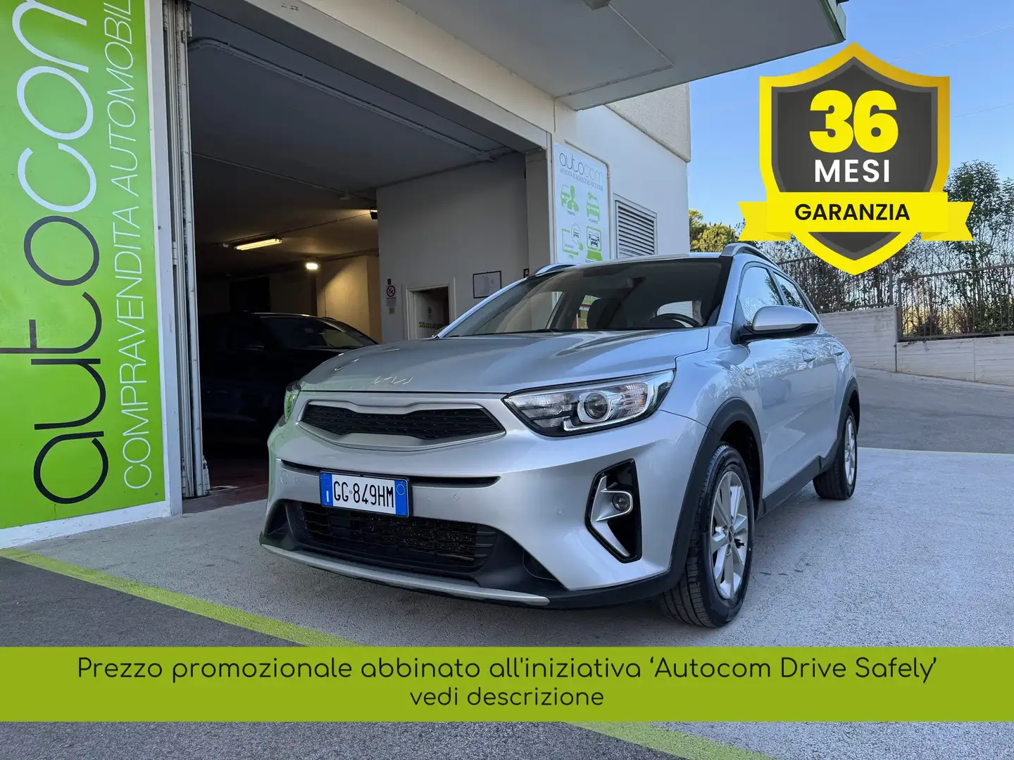Kia Stonic 1.2dpi Style Smart Pack GPL GARANZIA 24 MESI PROMO Silber - 1
