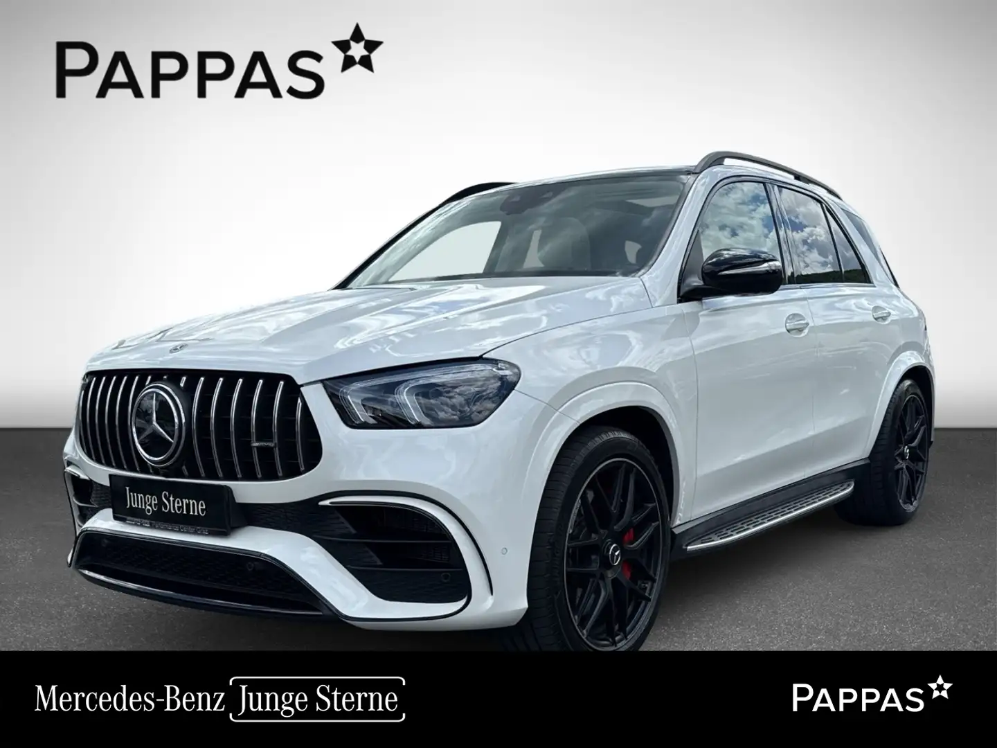 Mercedes-Benz GLE 63 AMG S 4MATIC+ Perf-AGA Stdhz Distr PTS Weiß - 1