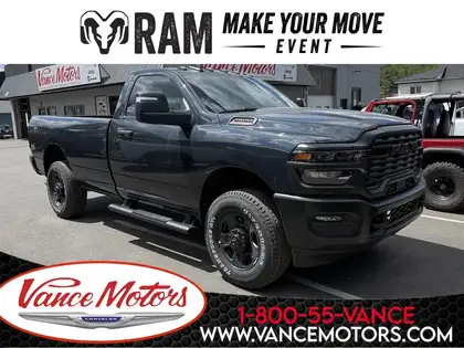 Blue 2026 RAM 3500 Pickup Truck Four-Wheel Drive Automatic