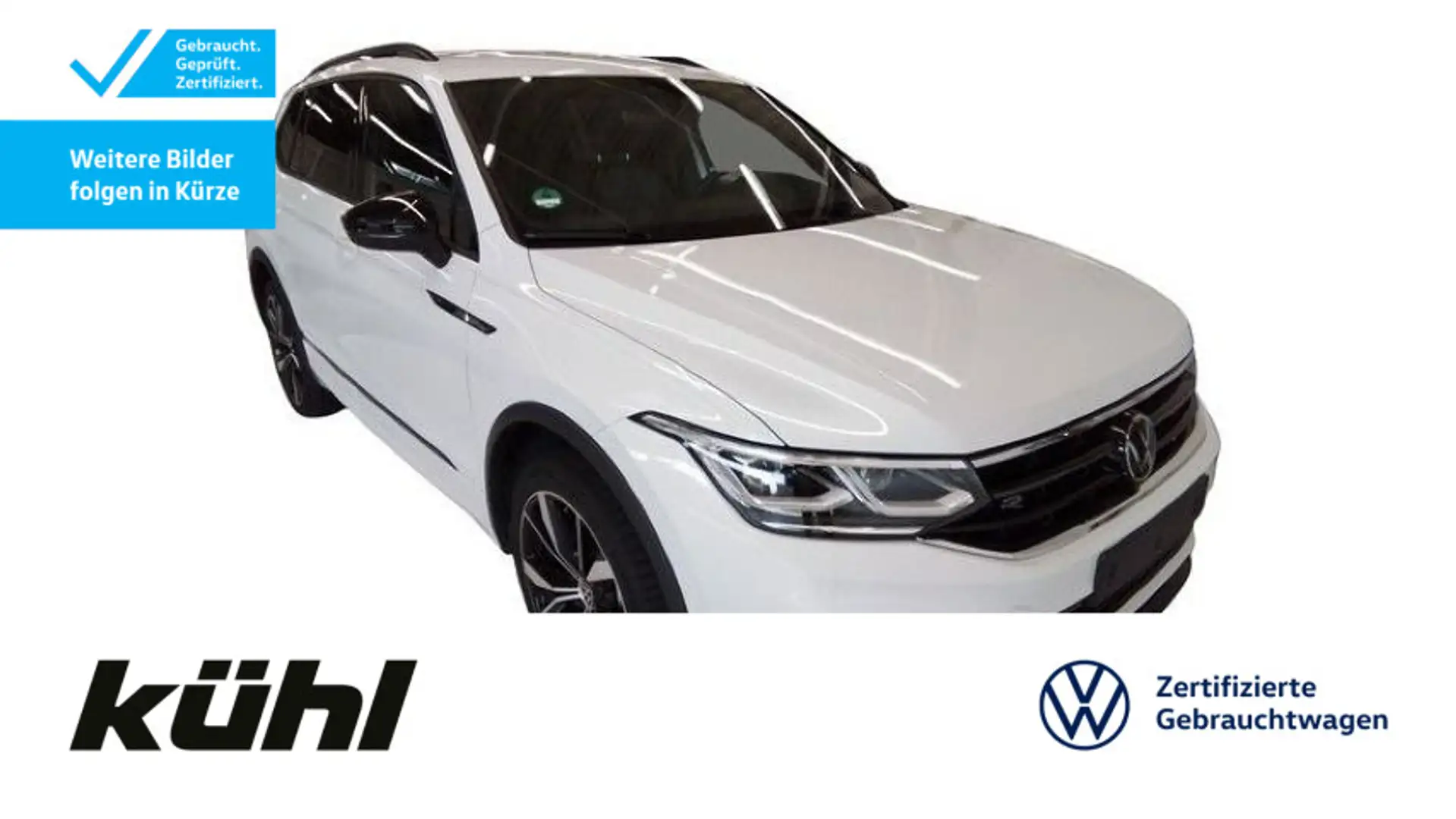 Volkswagen Tiguan Allspace 2.0 TDI 4M DSG R line IQ.Light/A Weiß - 1