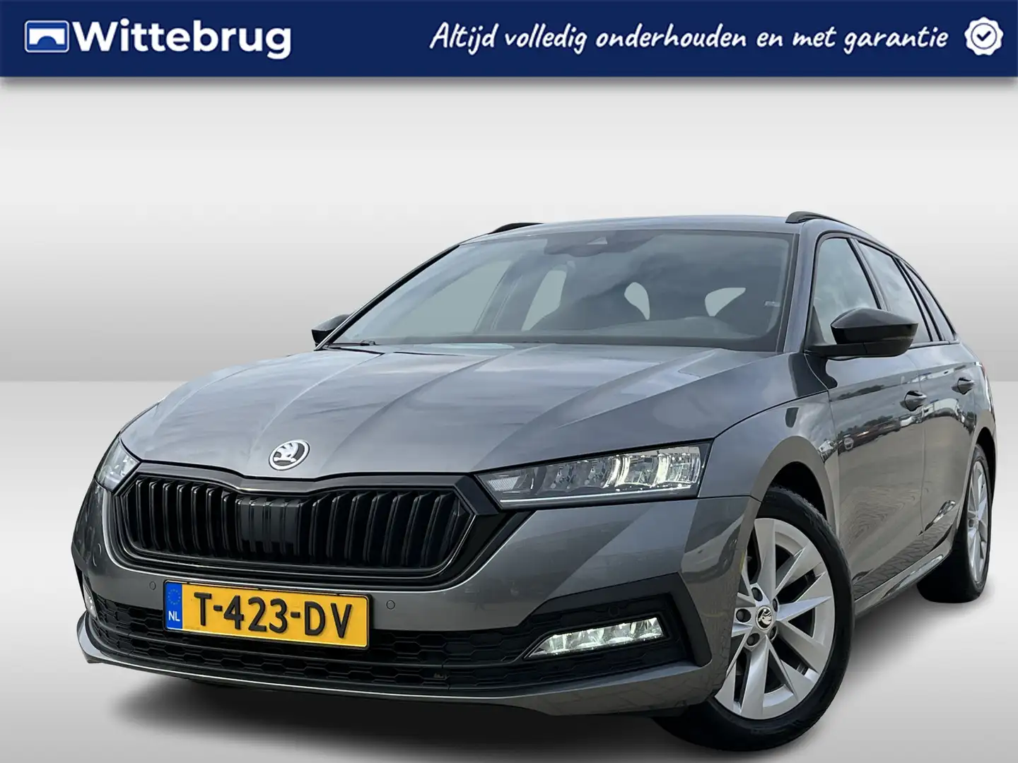 Skoda Octavia Combi 1.0 e-TSI 110PK Sport Business / Zwenkbare T Gris - 1