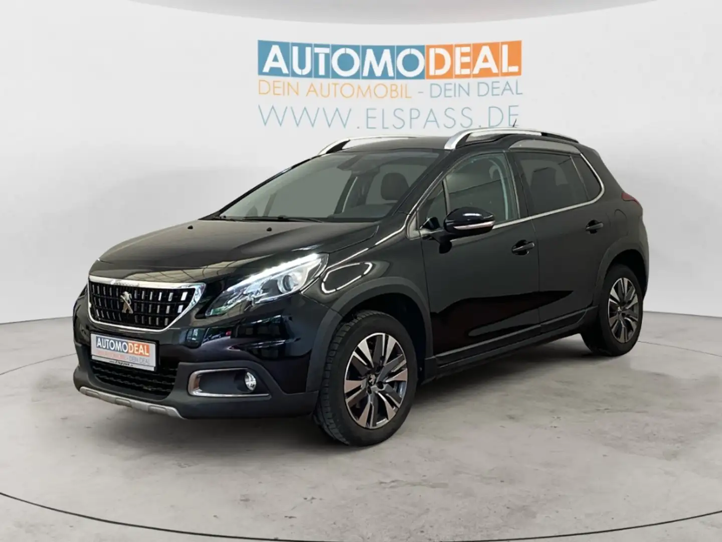 Peugeot 2008 Allure PureTech AUTOMATIK NAV AHK KAMERA SITZ.HZG Schwarz - 2