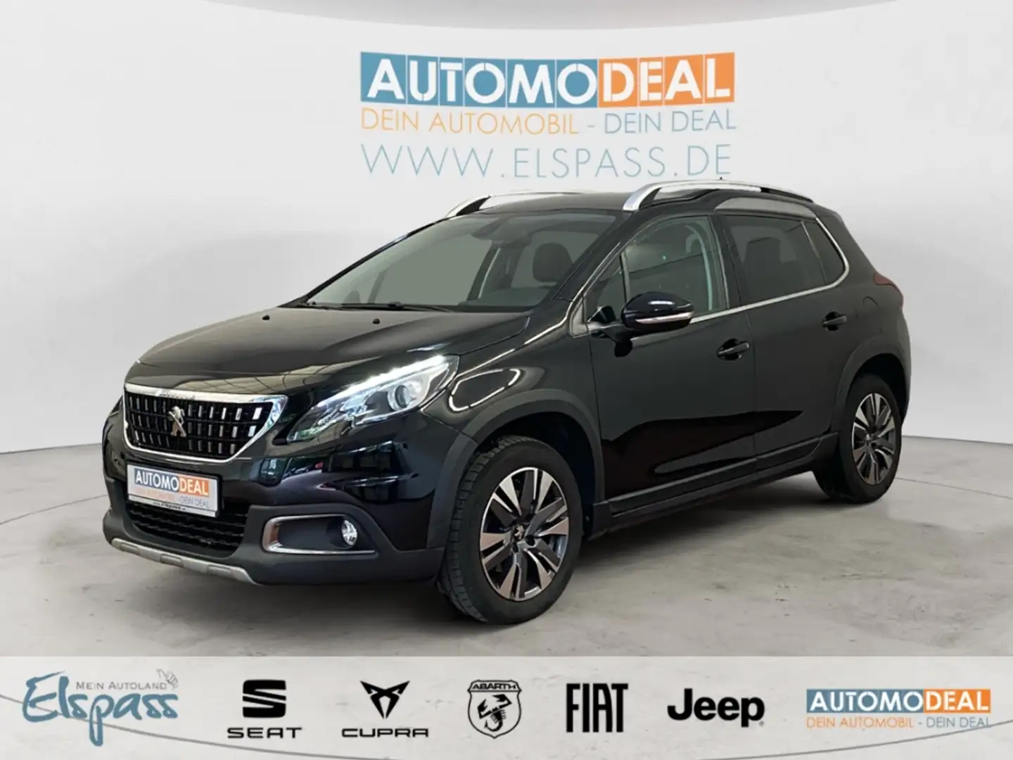 Peugeot 2008 Allure PureTech AUTOMATIK NAV AHK KAMERA SITZ.HZG Schwarz - 1