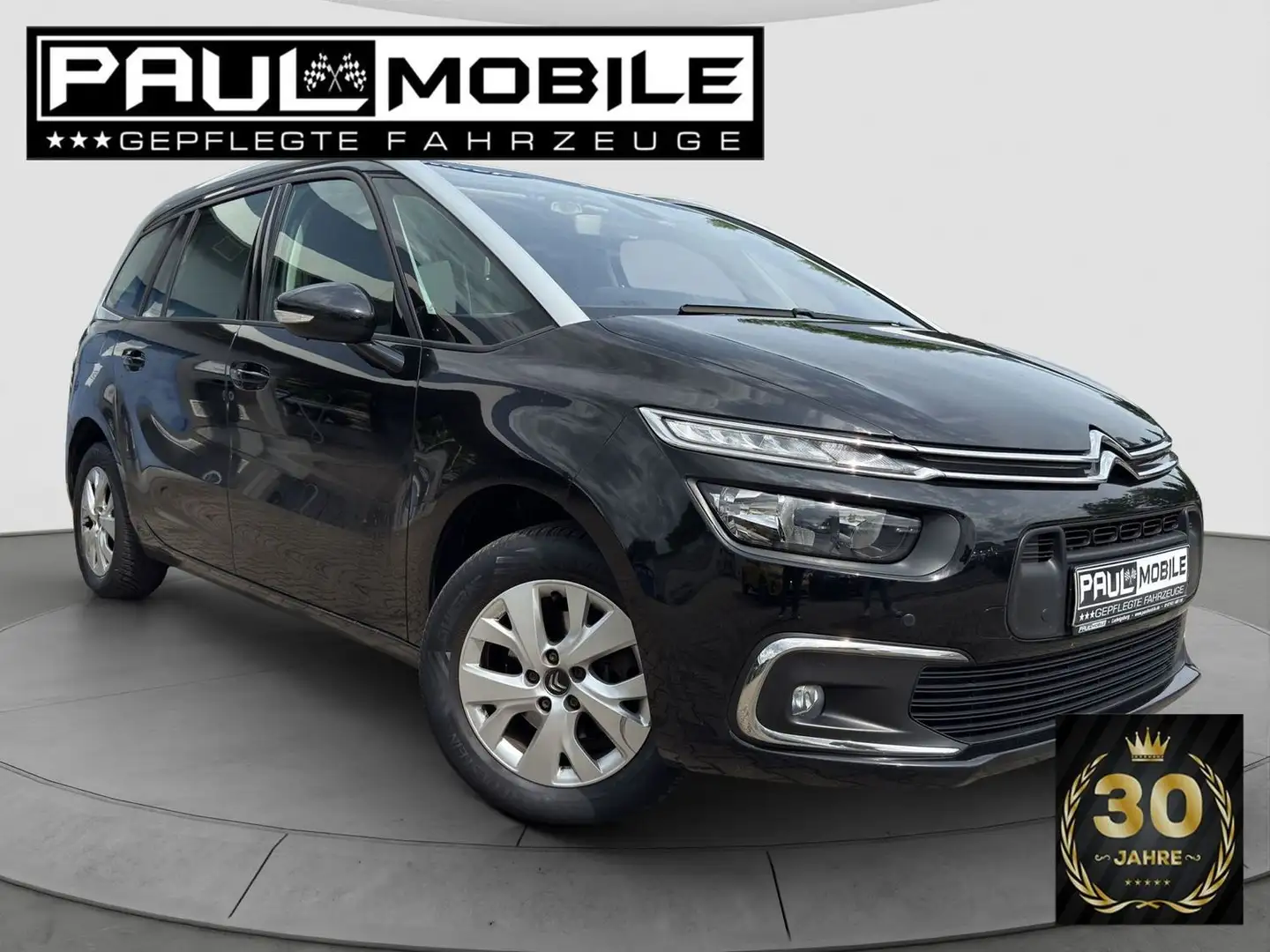 Citroen C4 SpaceTourer HDi FAP Automatik Navi PDC v+h Schwarz - 1