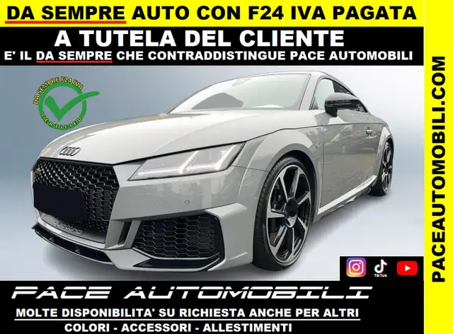 Audi TT RS B&O MATRIX KAMERA PELLE RS PDC LED BLACK PACK