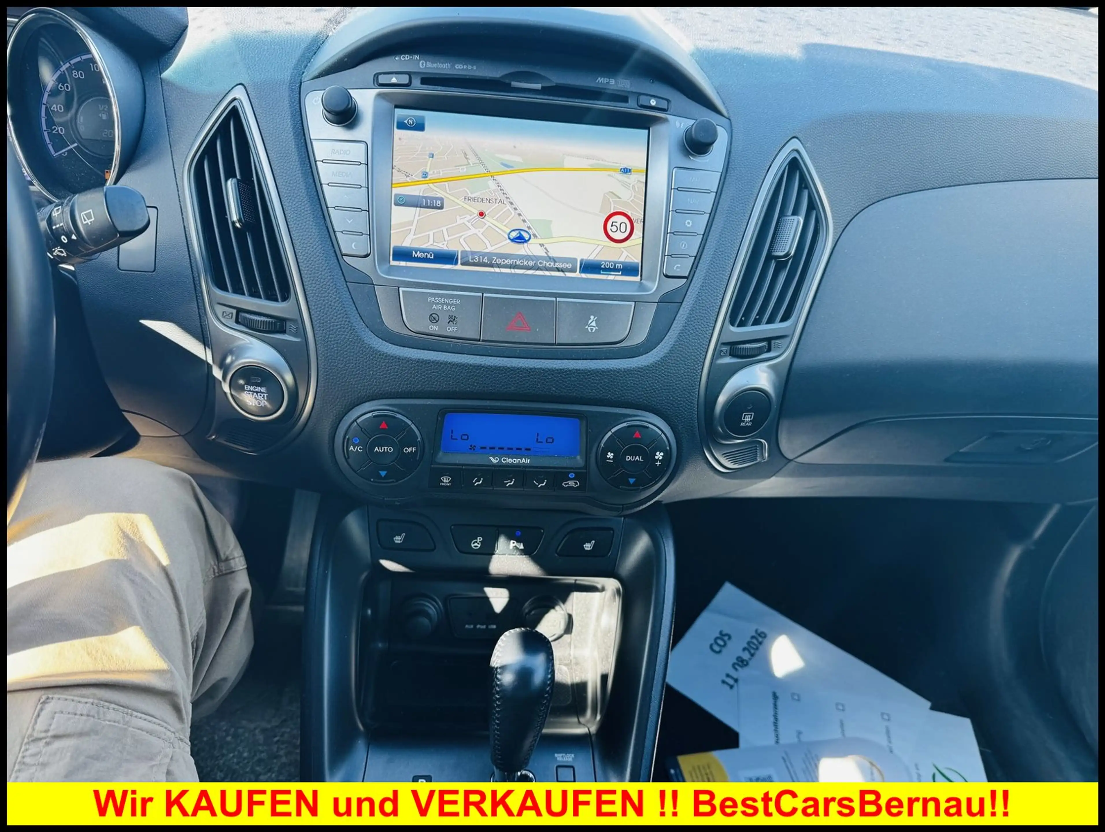 Hyundai iX35 Allrad Leder Navi Szhzg 184PS Scheckheft — photo 15