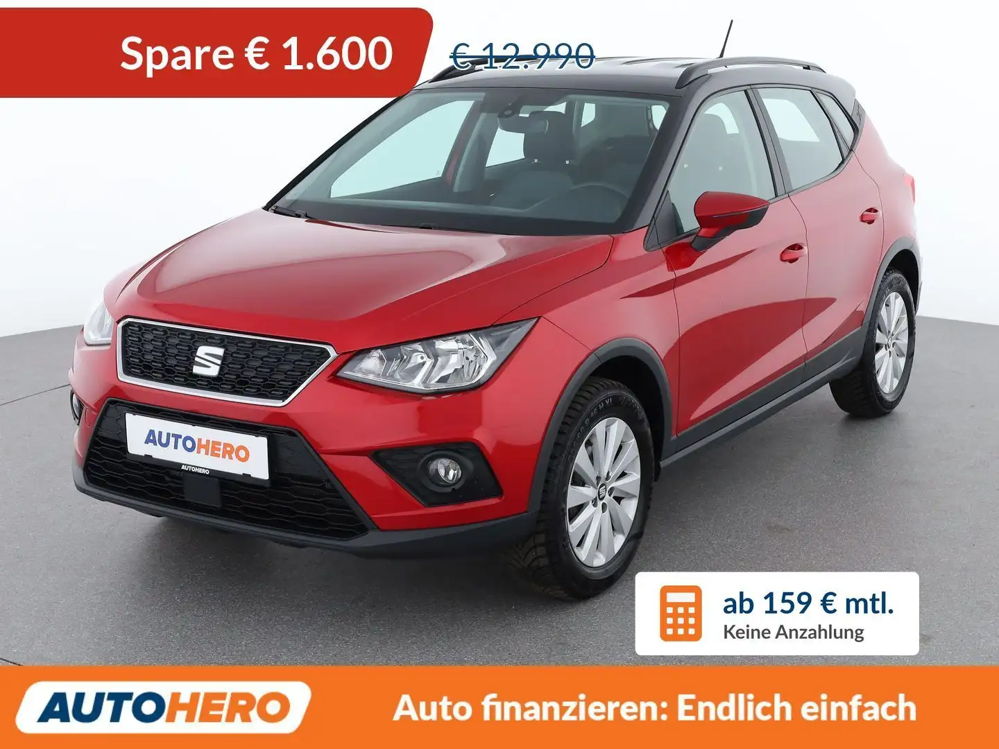 SEAT Arona 1.0 TSI Style *NAVI*CARPLAY&AUTO*2-ZONEN*SHZ* Rot - 1