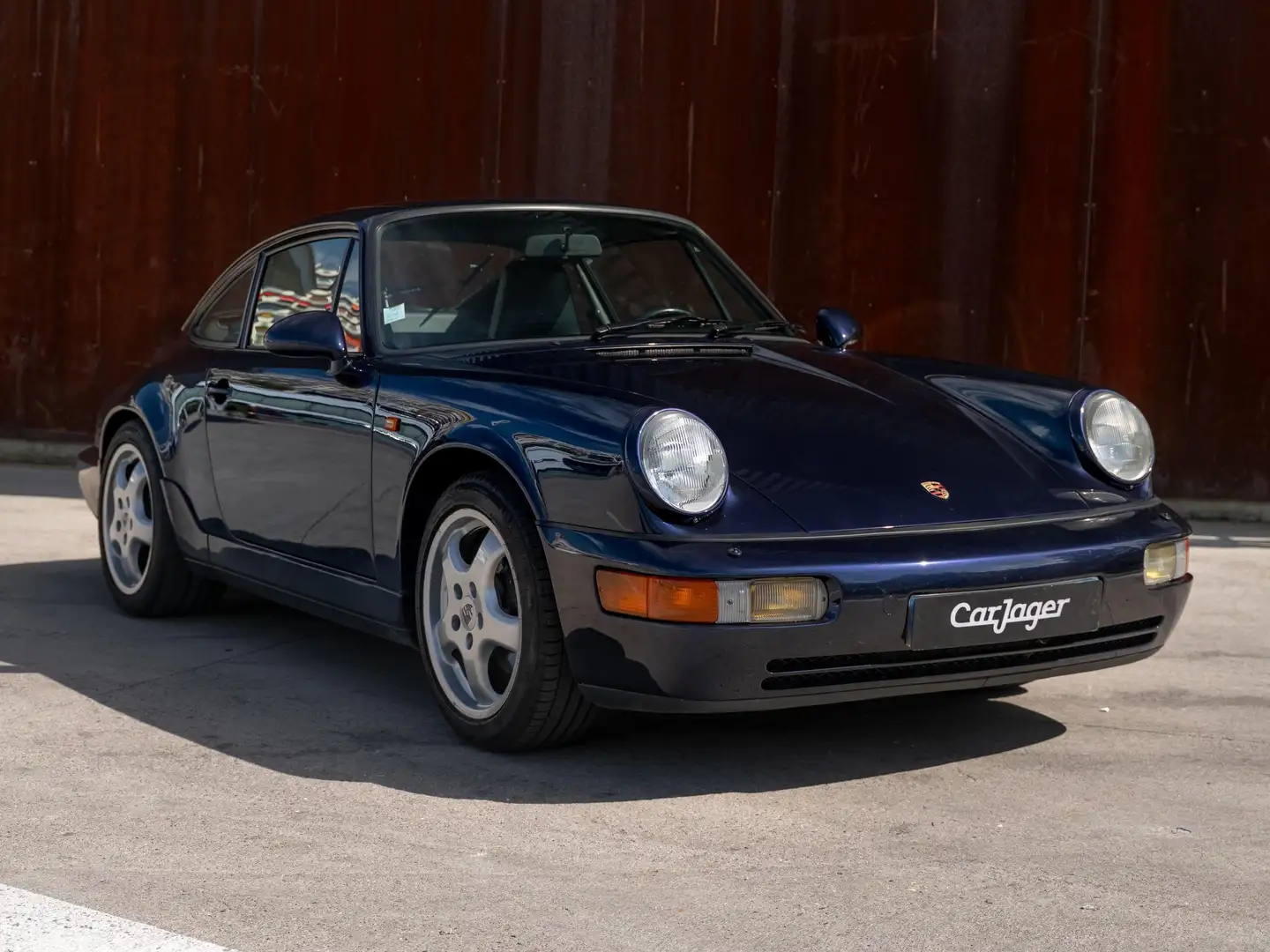 Porsche 964 Carrera 2 Bleu - 1