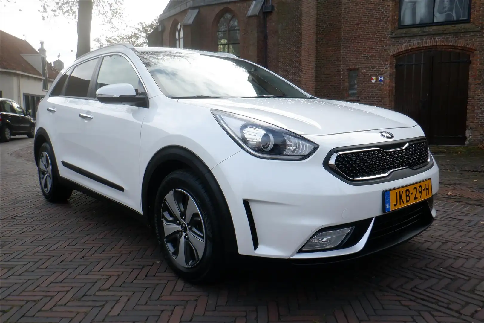Kia Niro 1.6 GDi Hybrid 141pk CAMERA -70.000 km - BOVAG Blanc - 2