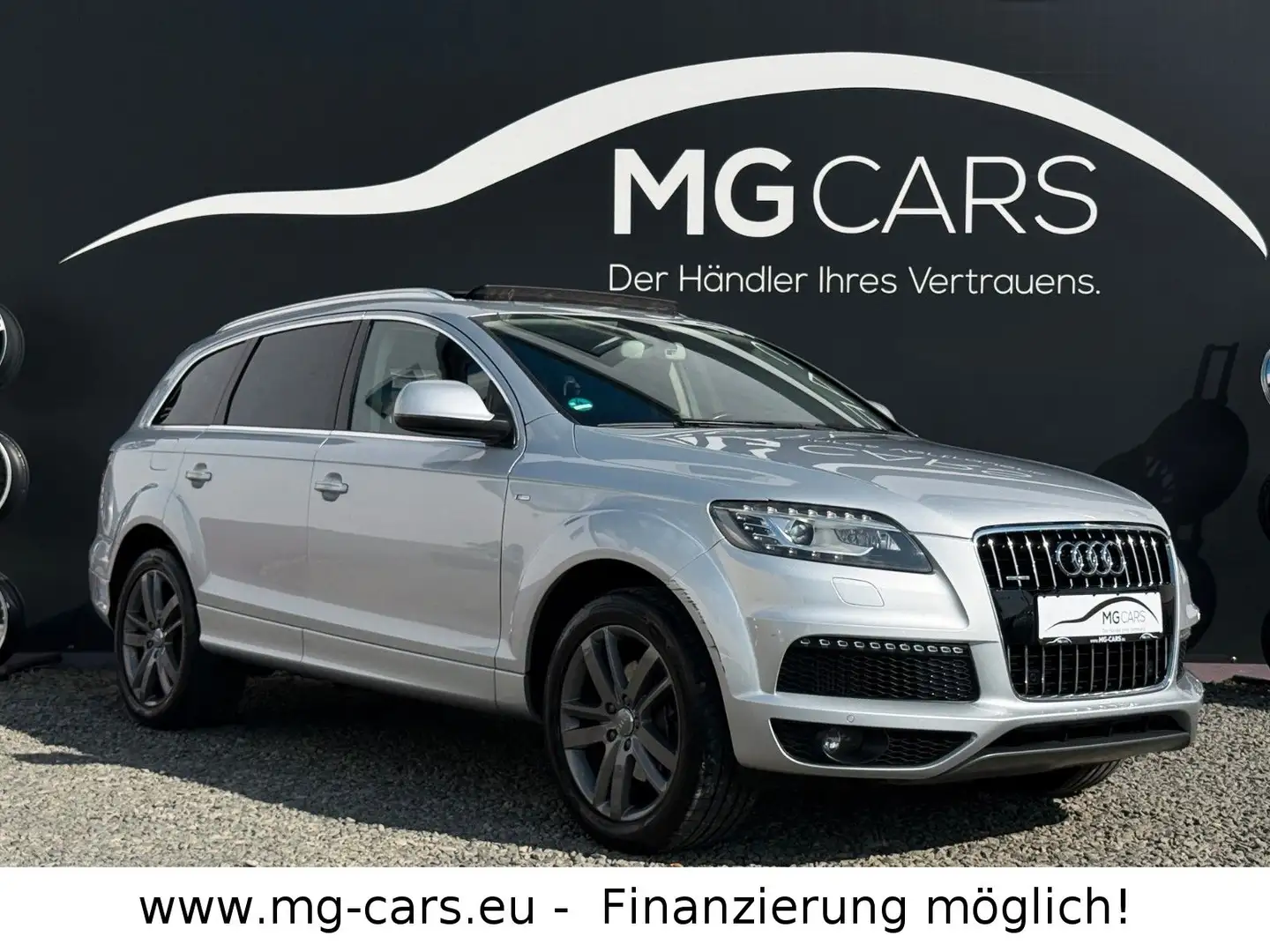 Audi Q7 3.0 TDI~S-Line~Quattro~FondTV~Pano~Kamera~AHK Argent - 2