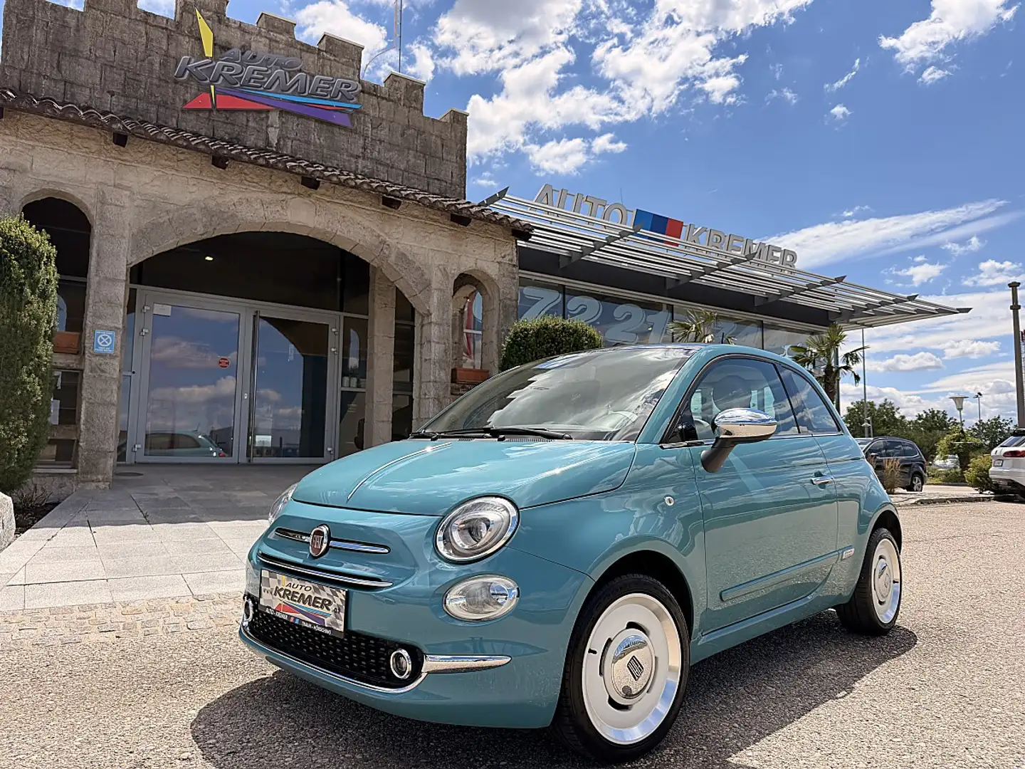Fiat 500 ECO 1,2 69 Anniversario Grün - 1