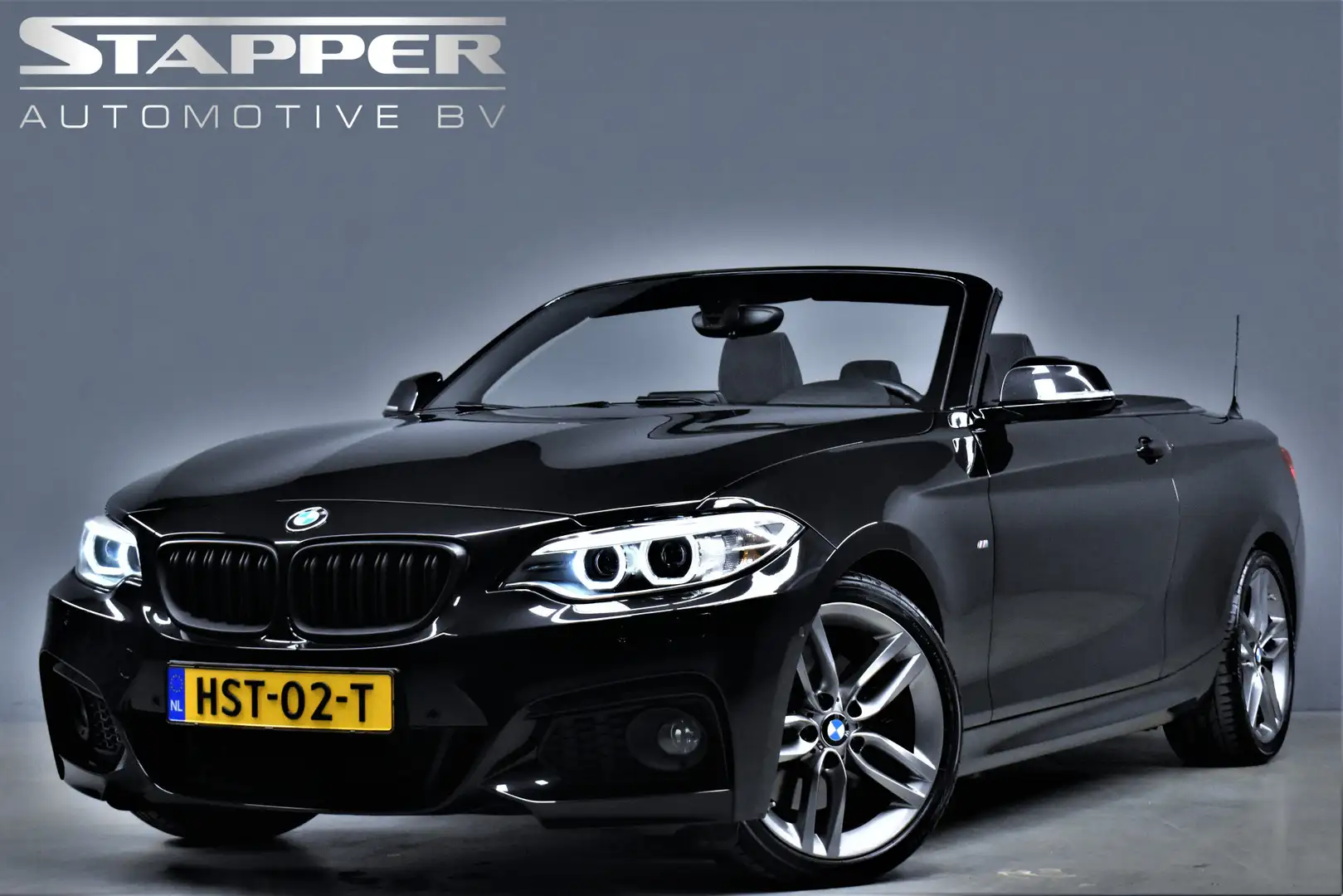 BMW 228 2-serie Cabrio 228i 245pk Automaat M-Sport Keyless Schwarz - 1