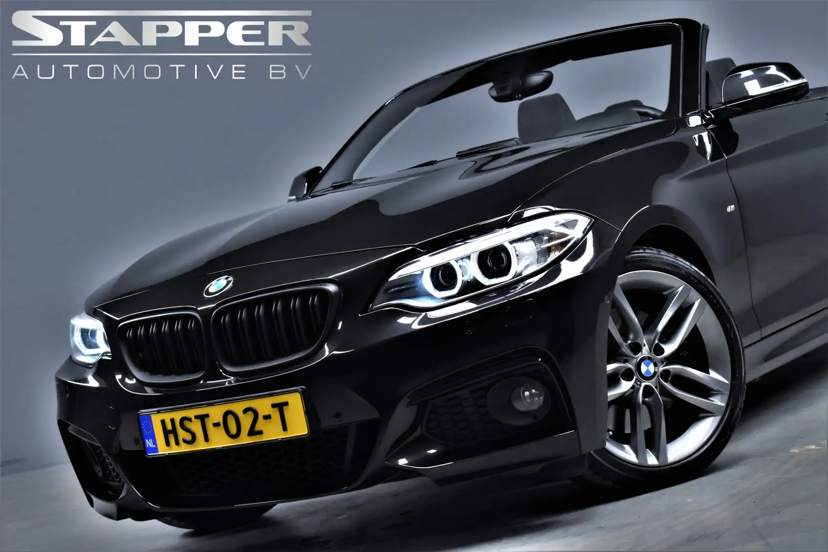 BMW 228 2-serie Cabrio 228i 245pk Automaat M-Sport Keyless Schwarz - 2