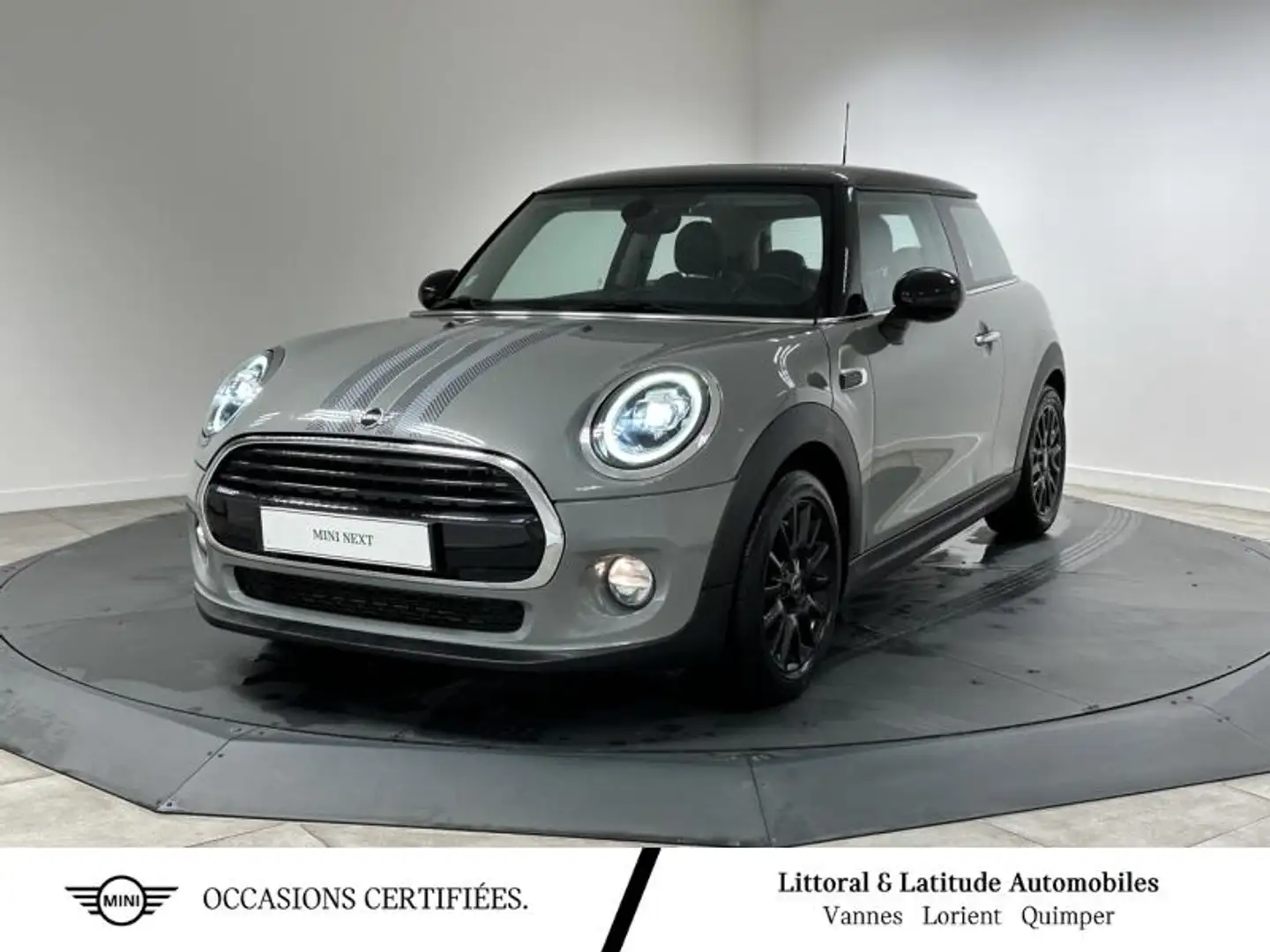 MINI Cooper Cooper 136ch Heddon Street BVA7 Euro6d-T Gris - 1
