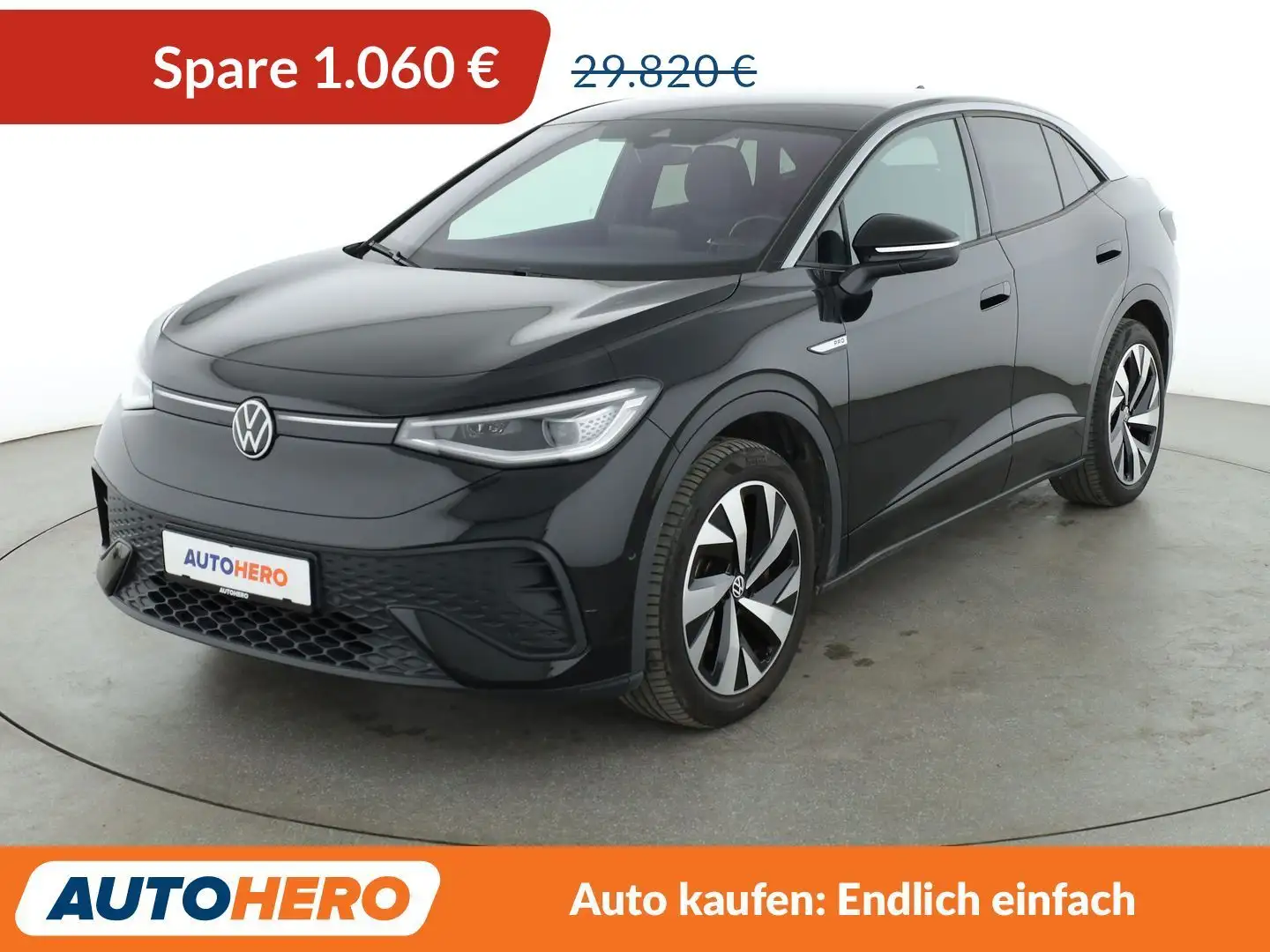 Volkswagen ID.5 electric drive 150 kW Pro Performance Aut.*NAV*ACC Noir - 1