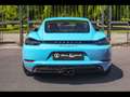 Porsche Cayman 718 S PDK°MIAMI BLUE°KAM°CHRONO°18W°ACC Bleu - thumbnail 4