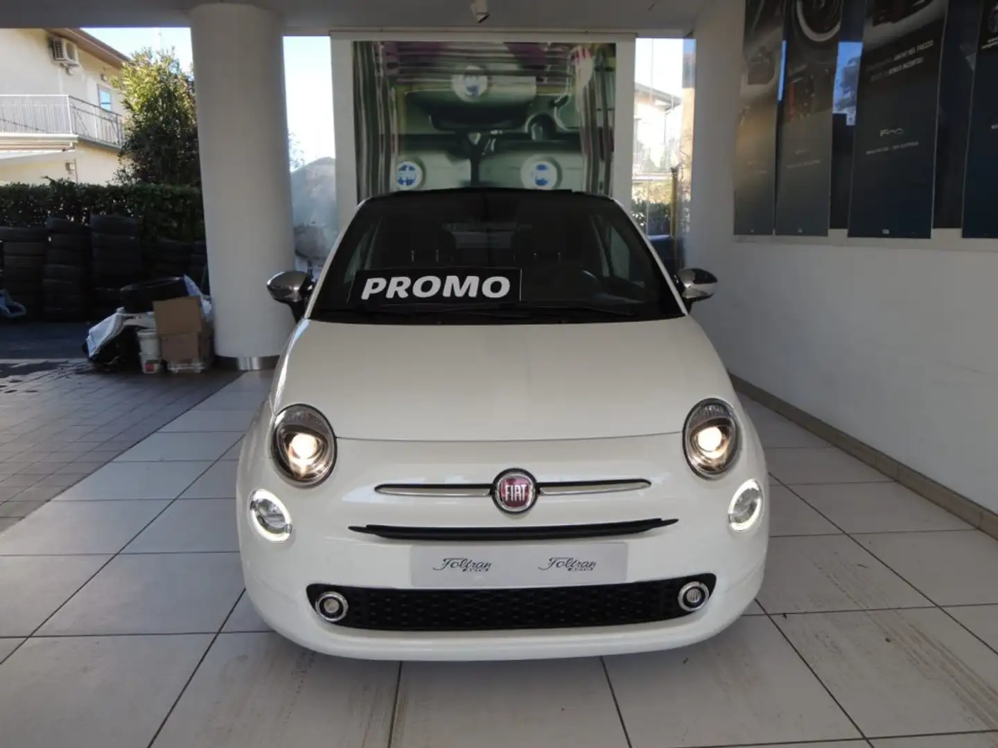 Fiat 500 C 1.0 Hybrid Dolcevita Bianco - 2