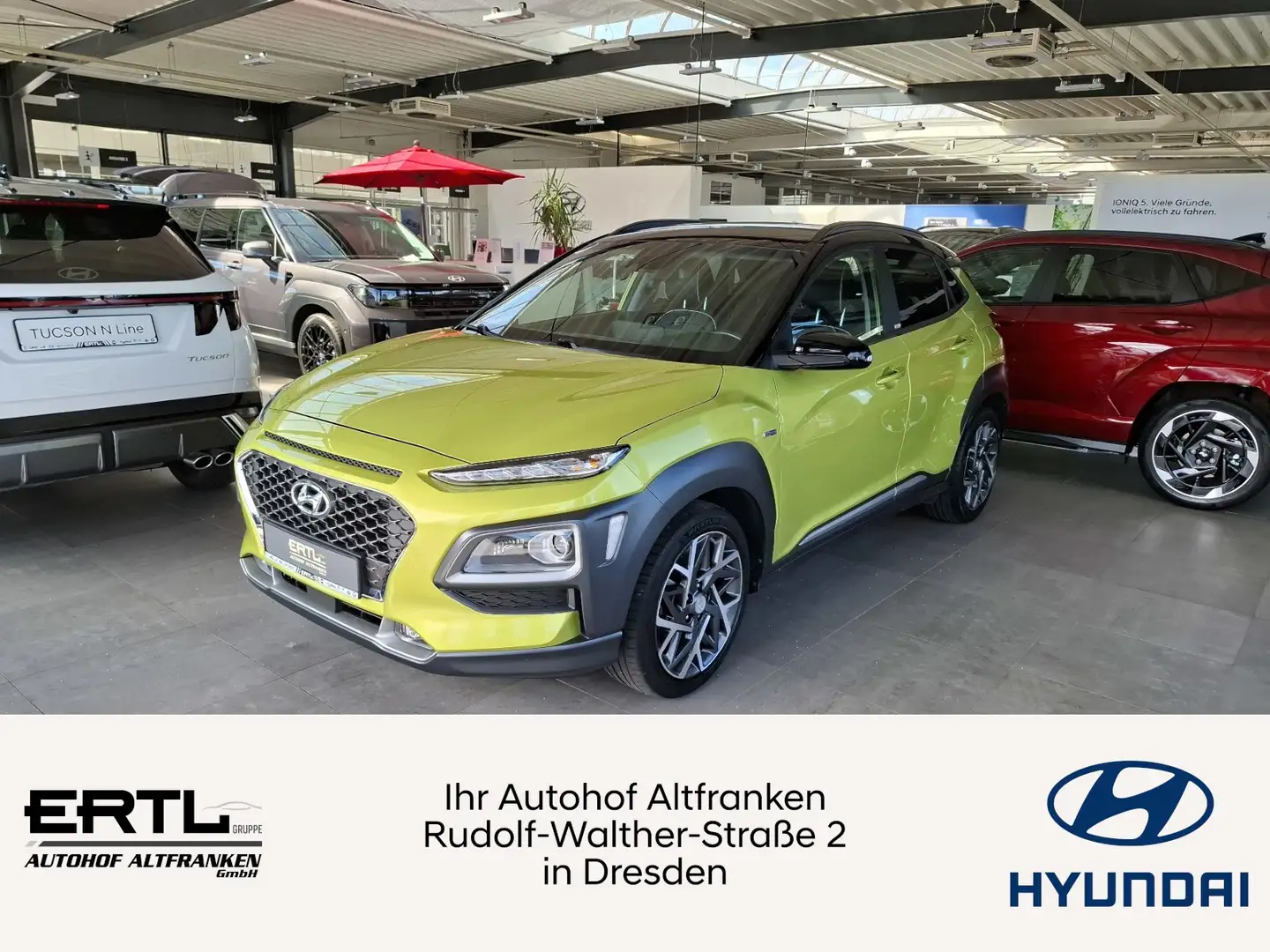Hyundai KONA 1.6 GDI DCT Hybrid Trend Schwarz - 1